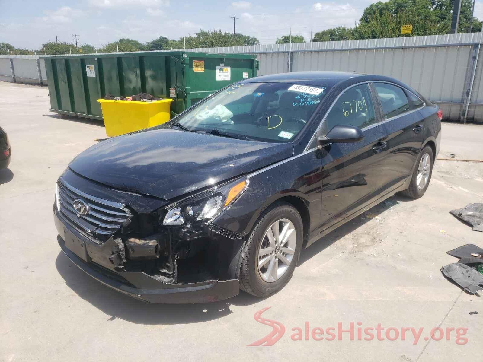 5NPE24AF7HH467893 2017 HYUNDAI SONATA