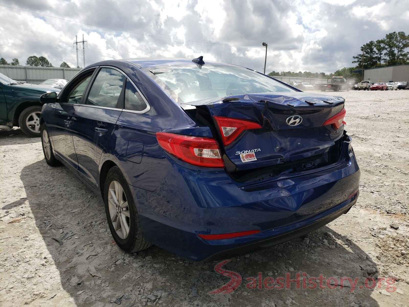 5NPE24AF6HH491036 2017 HYUNDAI SONATA