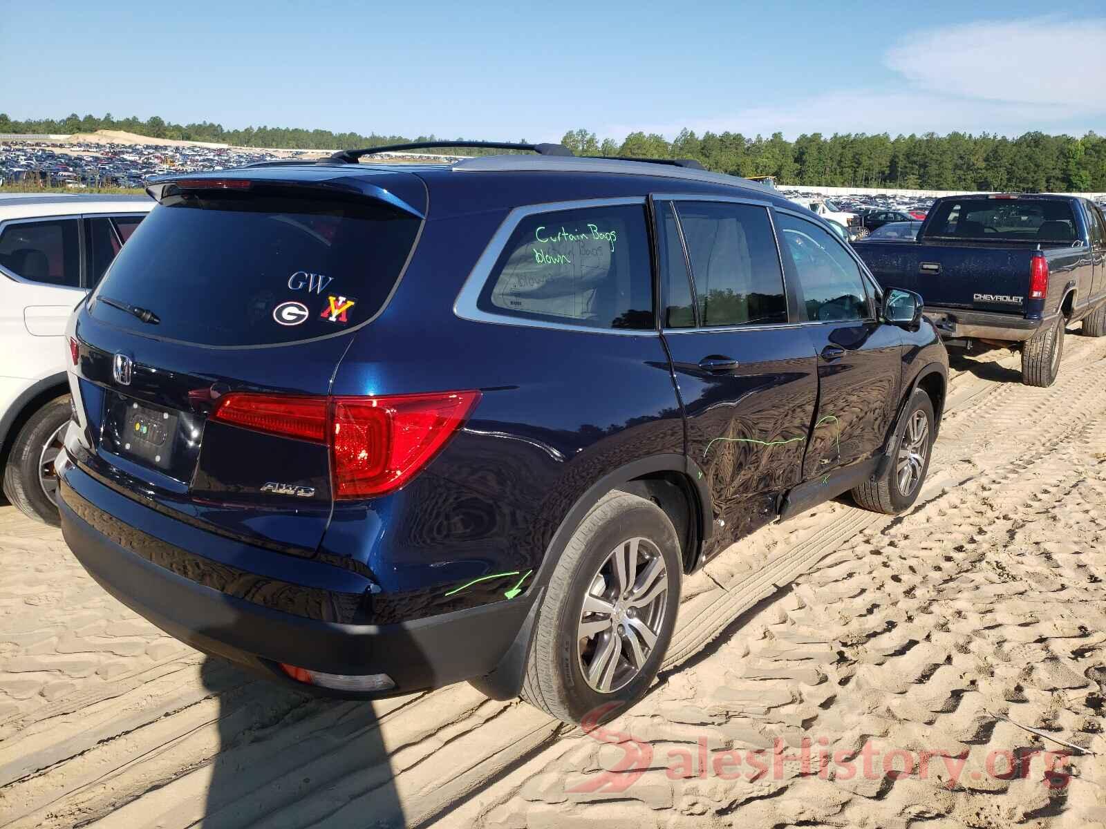 5FNYF6H55HB023095 2017 HONDA PILOT