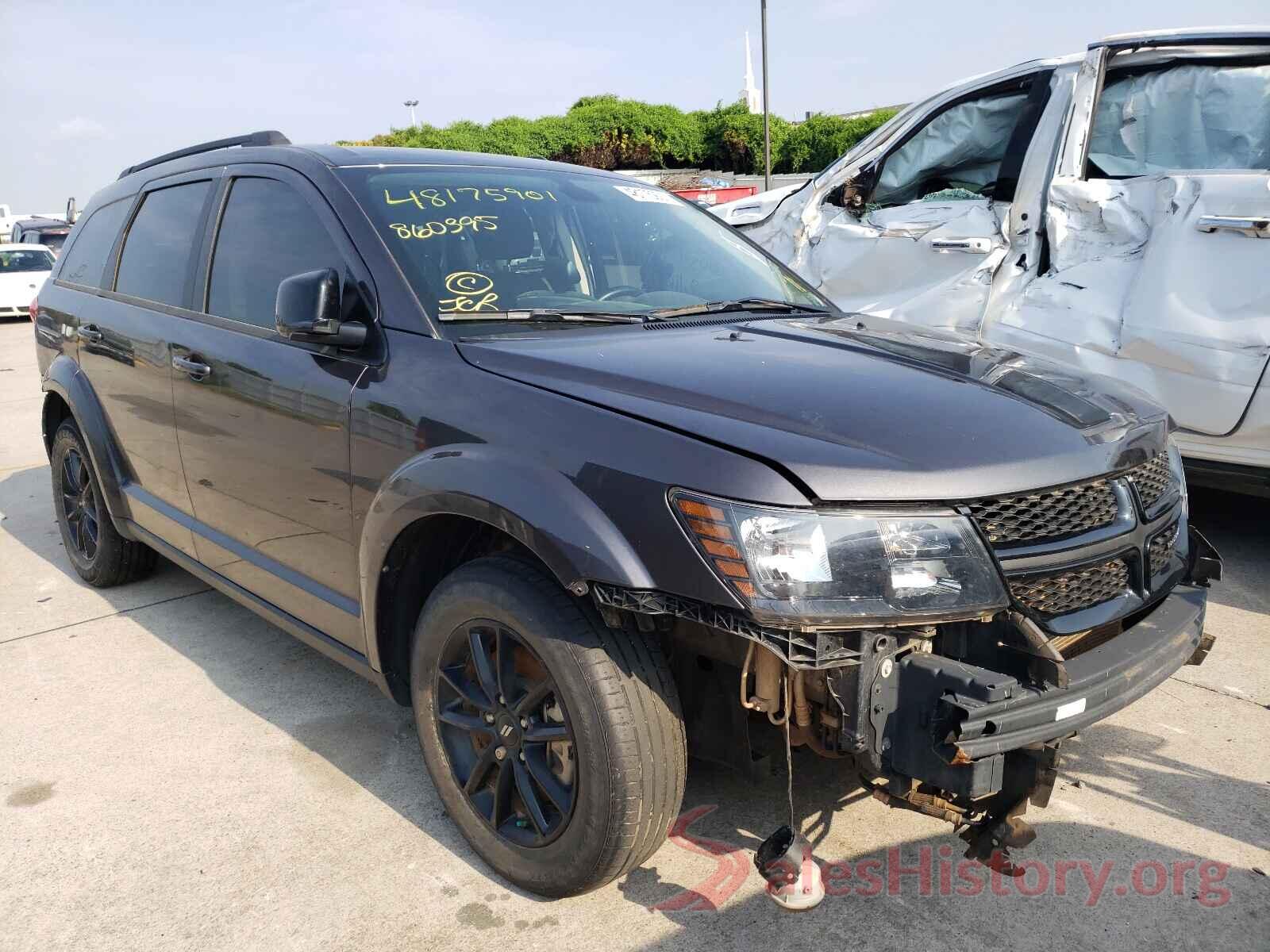 3C4PDCBB6KT860395 2019 DODGE JOURNEY