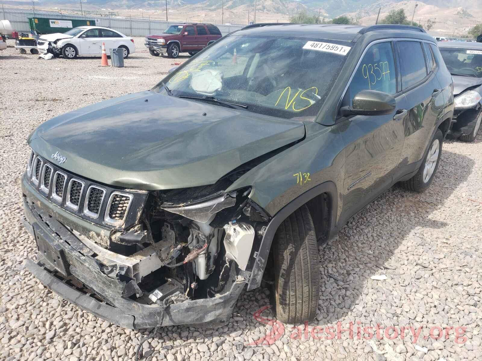 3C4NJDBB6KT812823 2019 JEEP COMPASS