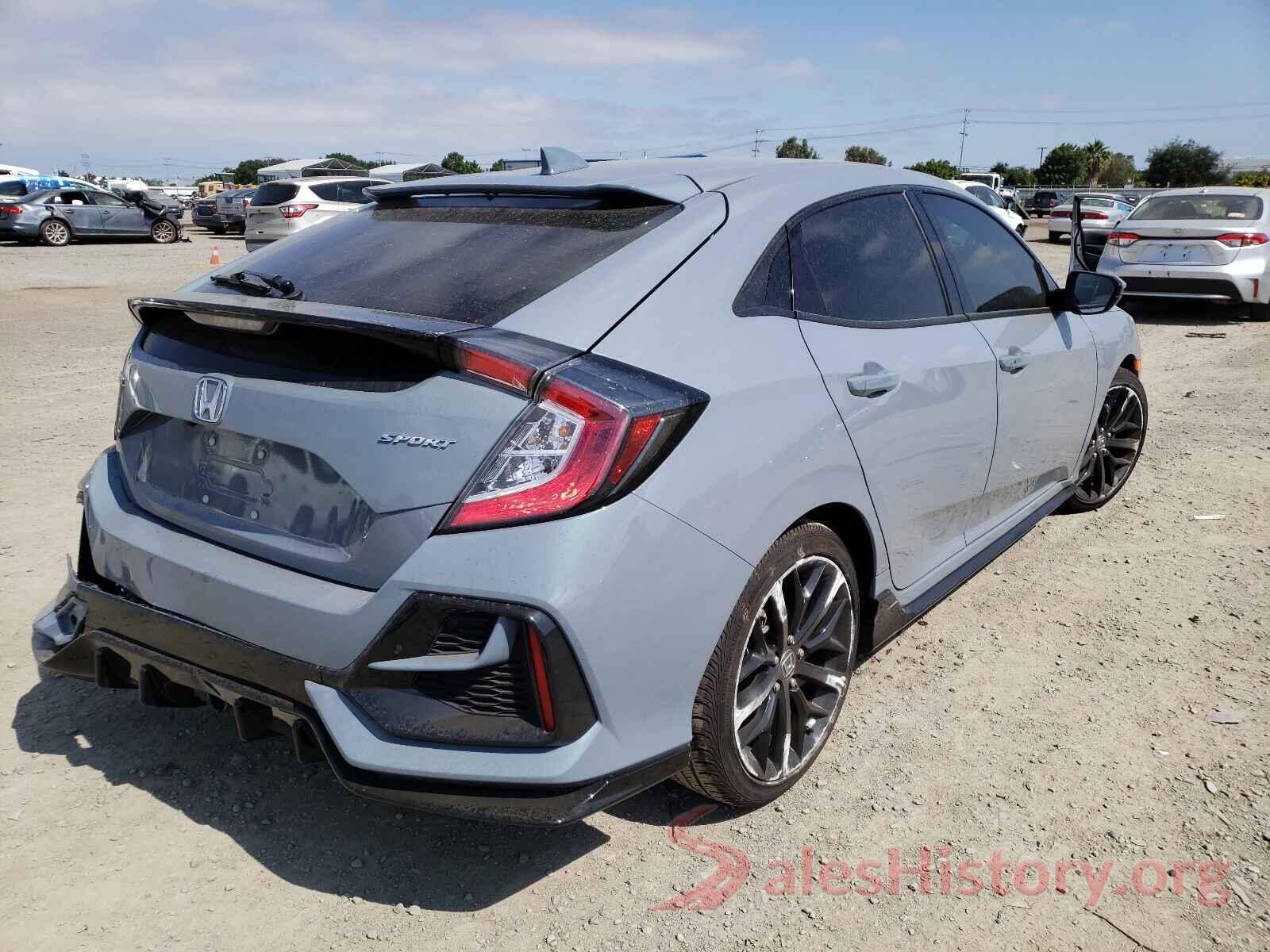 SHHFK7H40MU400926 2021 HONDA CIVIC