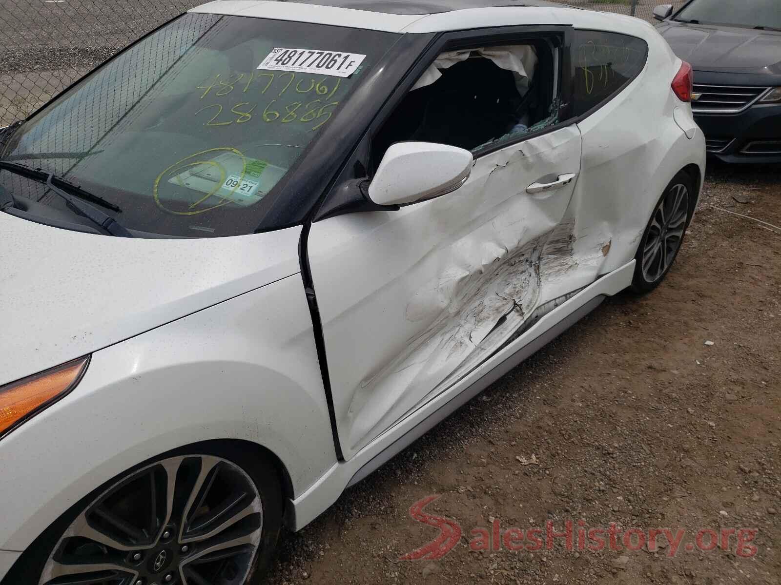 KMHTC6AE2GU286885 2016 HYUNDAI VELOSTER