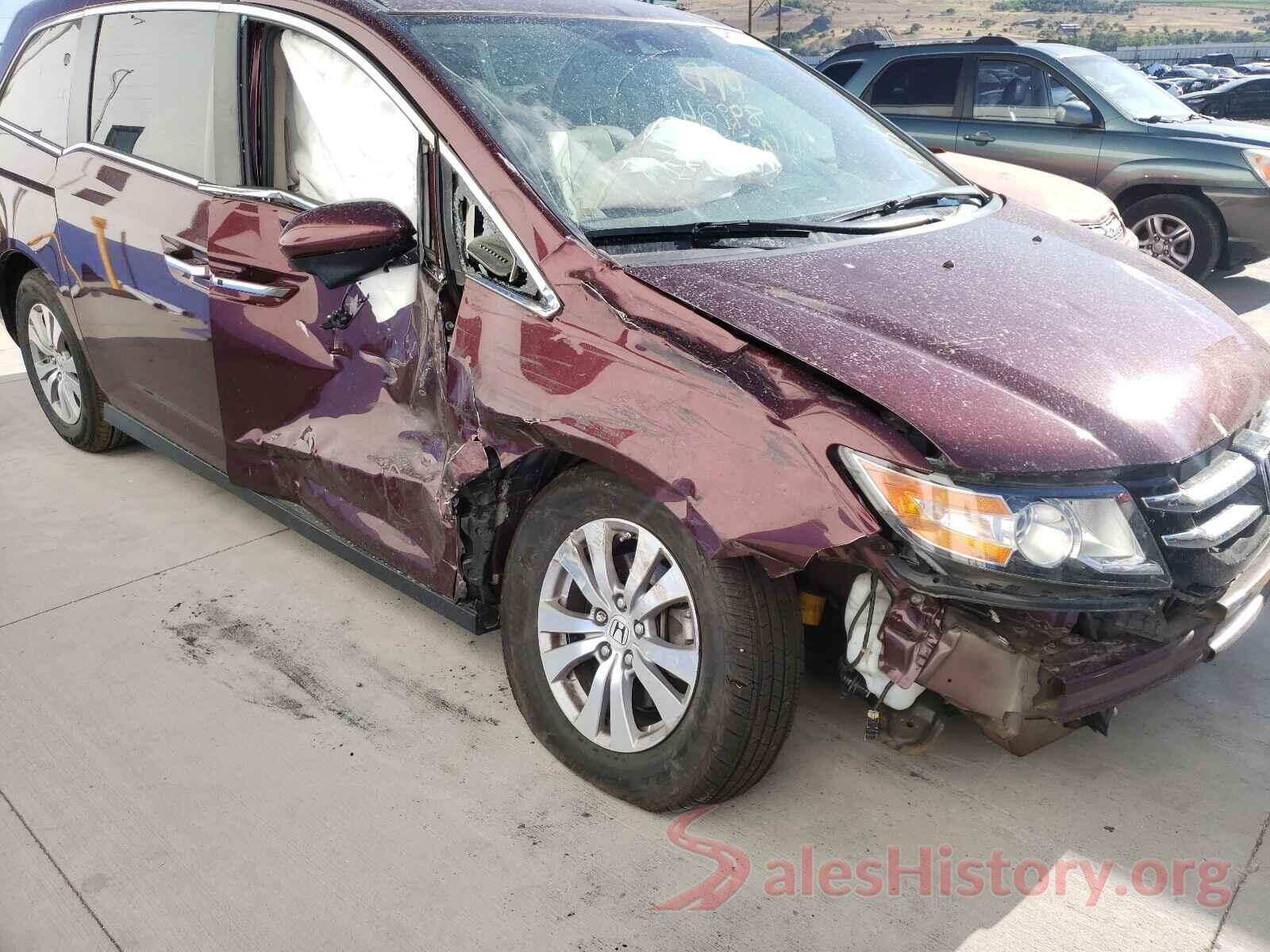 5FNRL5H69HB023570 2017 HONDA ODYSSEY