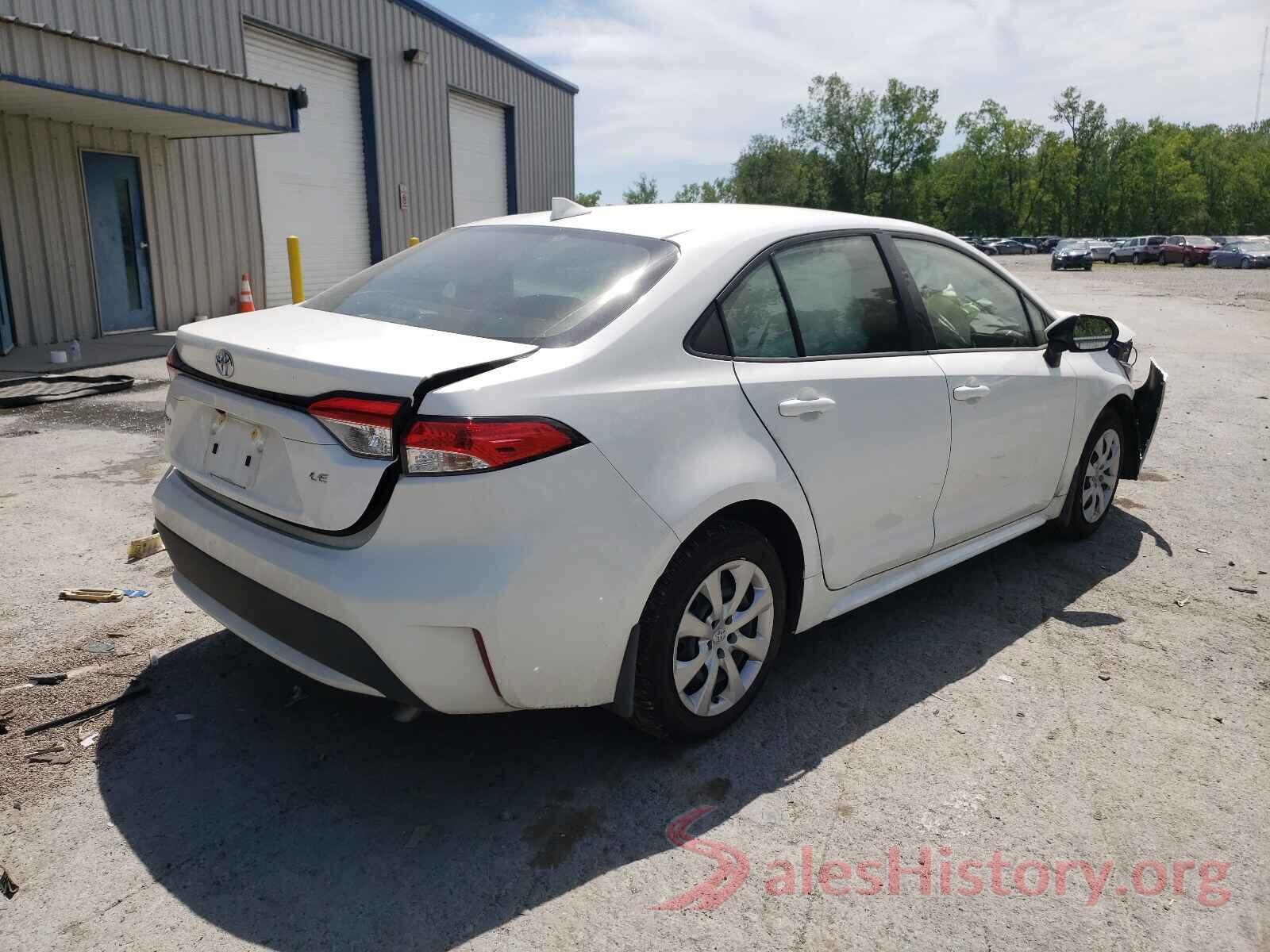 JTDEPMAE8MJ143989 2021 TOYOTA COROLLA