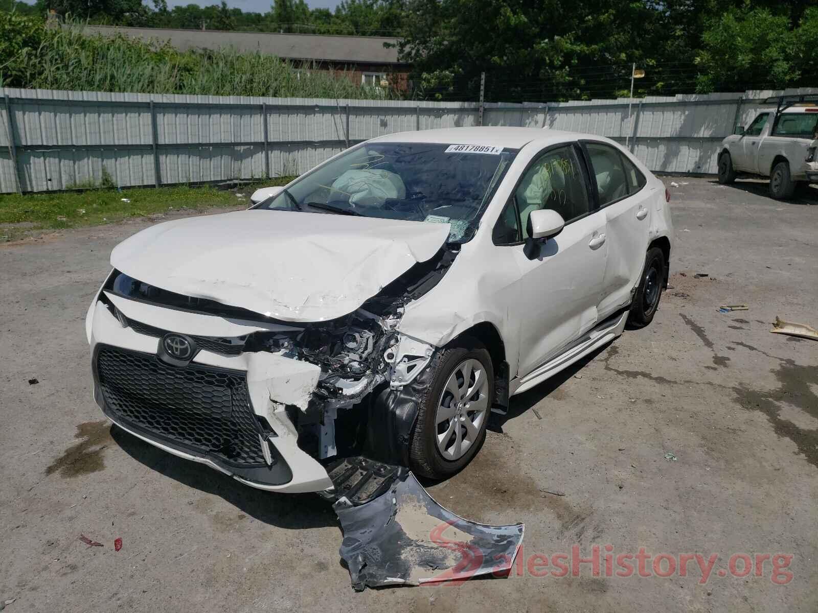 JTDEPMAE8MJ143989 2021 TOYOTA COROLLA