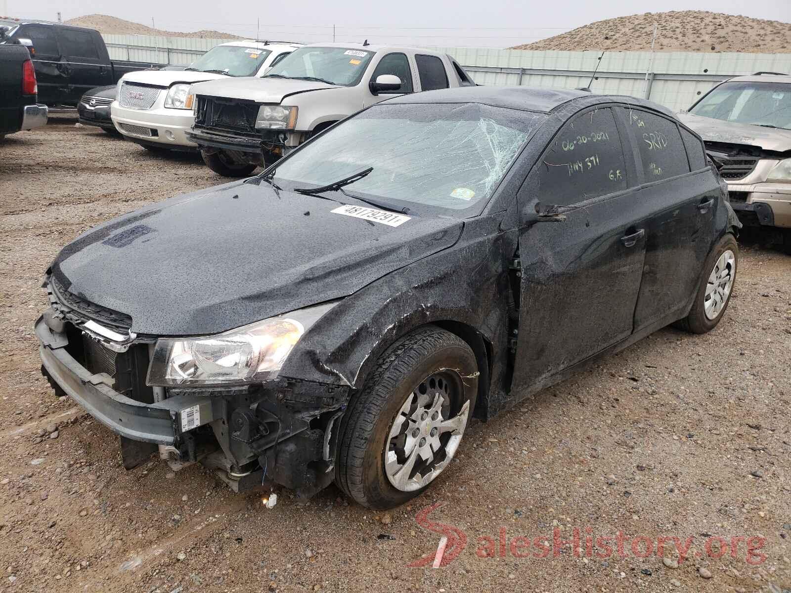 1G1PC5SH4G7140827 2016 CHEVROLET CRUZE