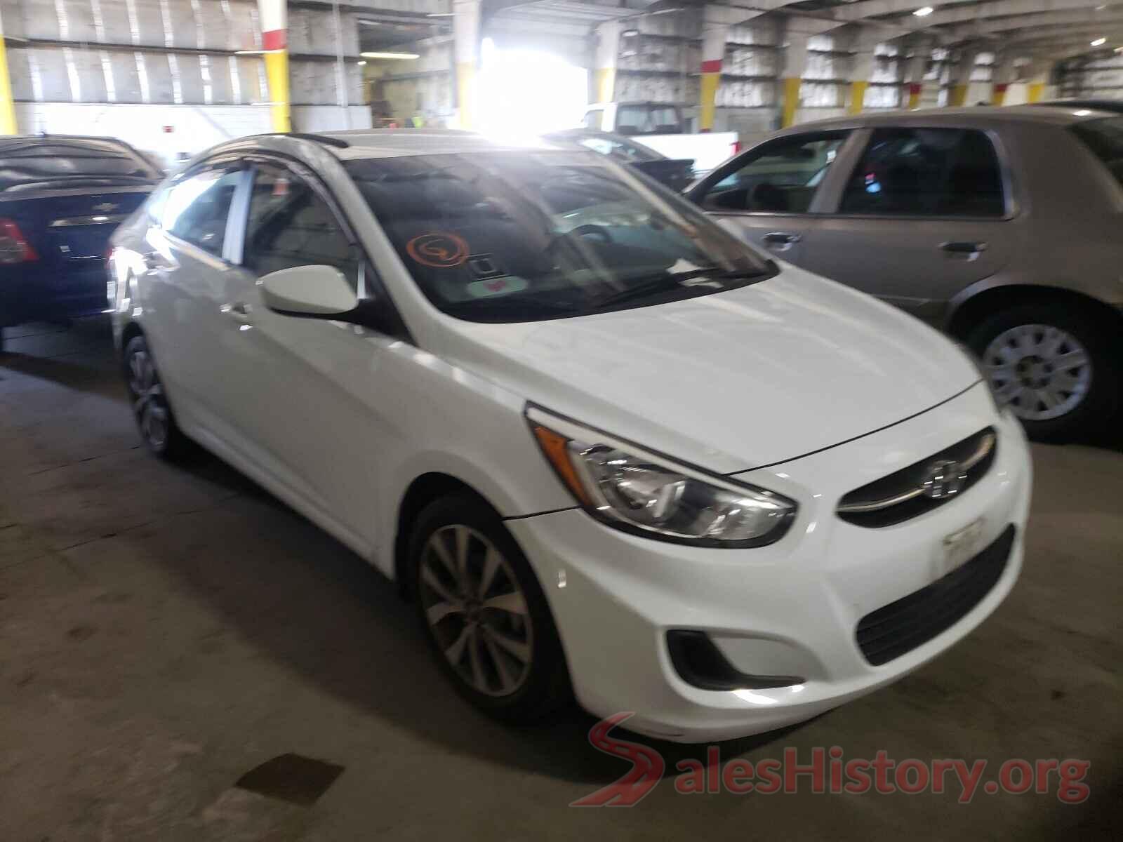 KMHCT4AE4HU275019 2017 HYUNDAI ACCENT