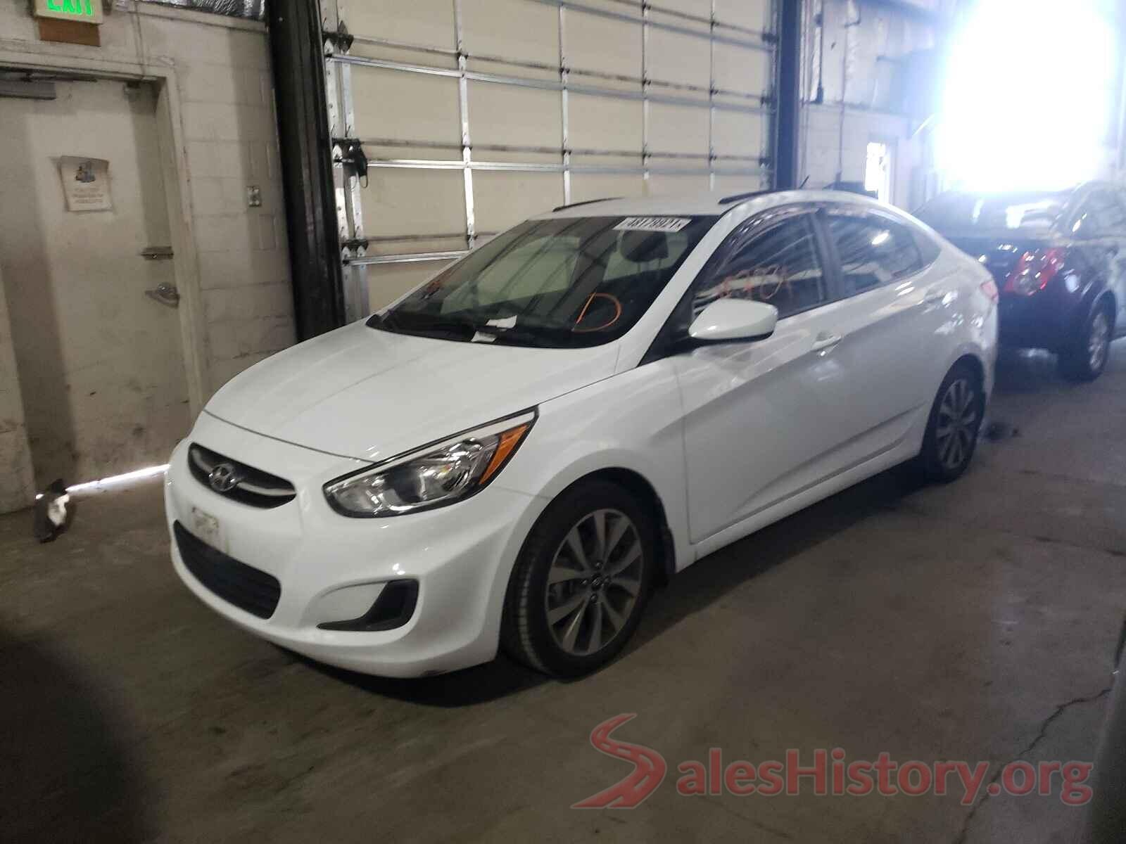 KMHCT4AE4HU275019 2017 HYUNDAI ACCENT