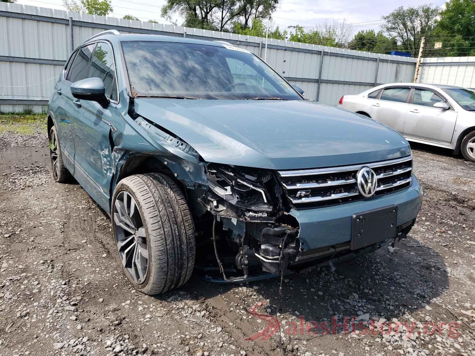 3VV4B7AX2LM053821 2020 VOLKSWAGEN TIGUAN