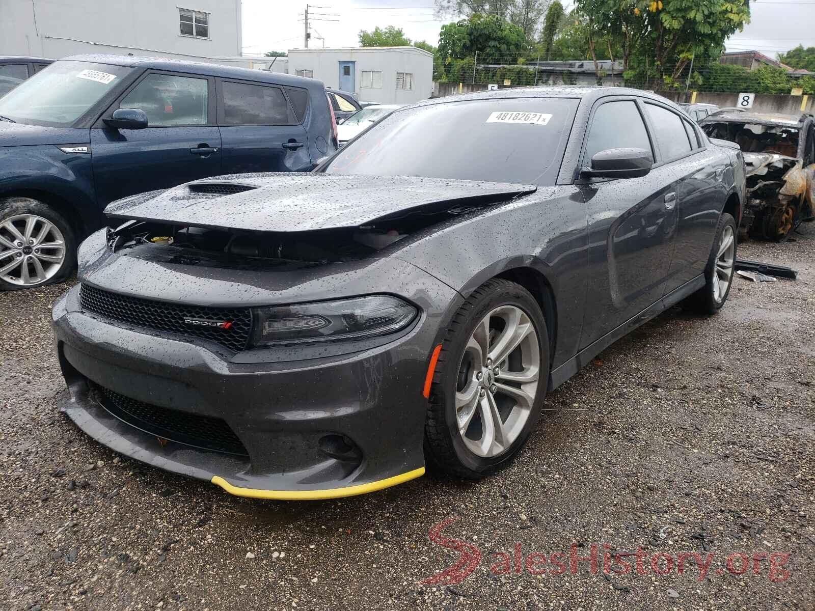 2C3CDXCT3MH569043 2021 DODGE CHARGER