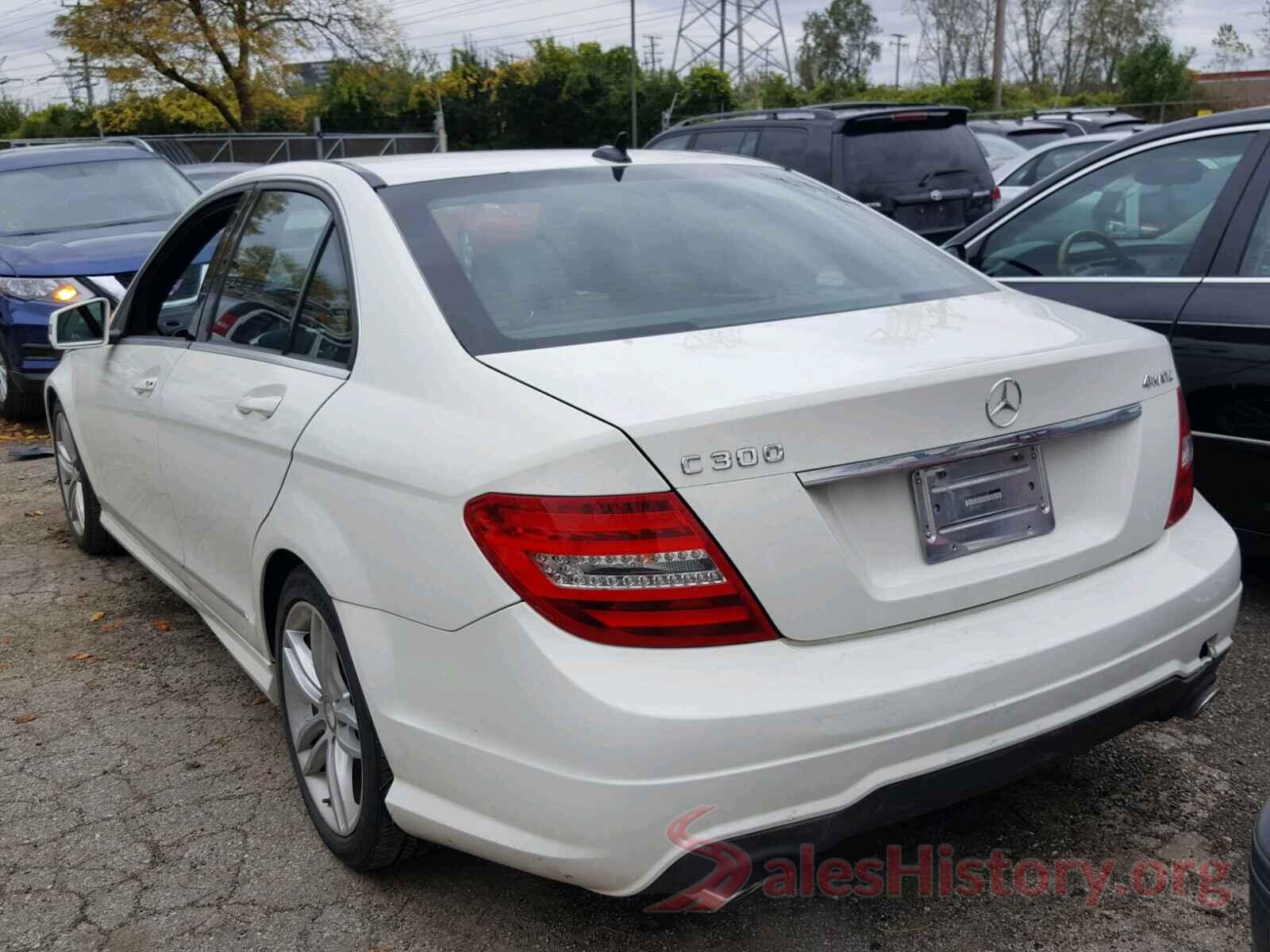 WDDGF8BB5CR236384 2012 MERCEDES-BENZ C CLASS