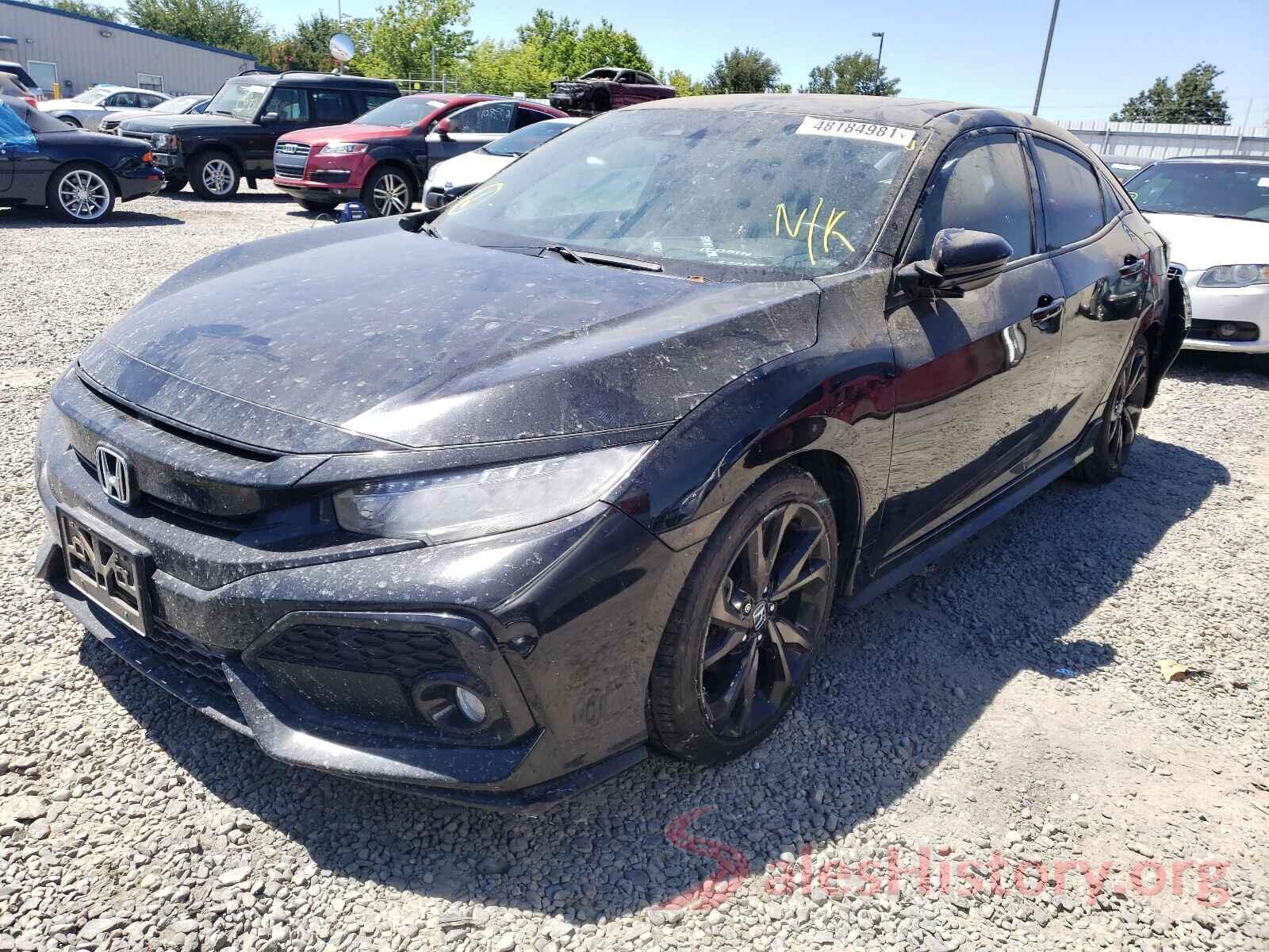 SHHFK7H94HU416337 2017 HONDA CIVIC