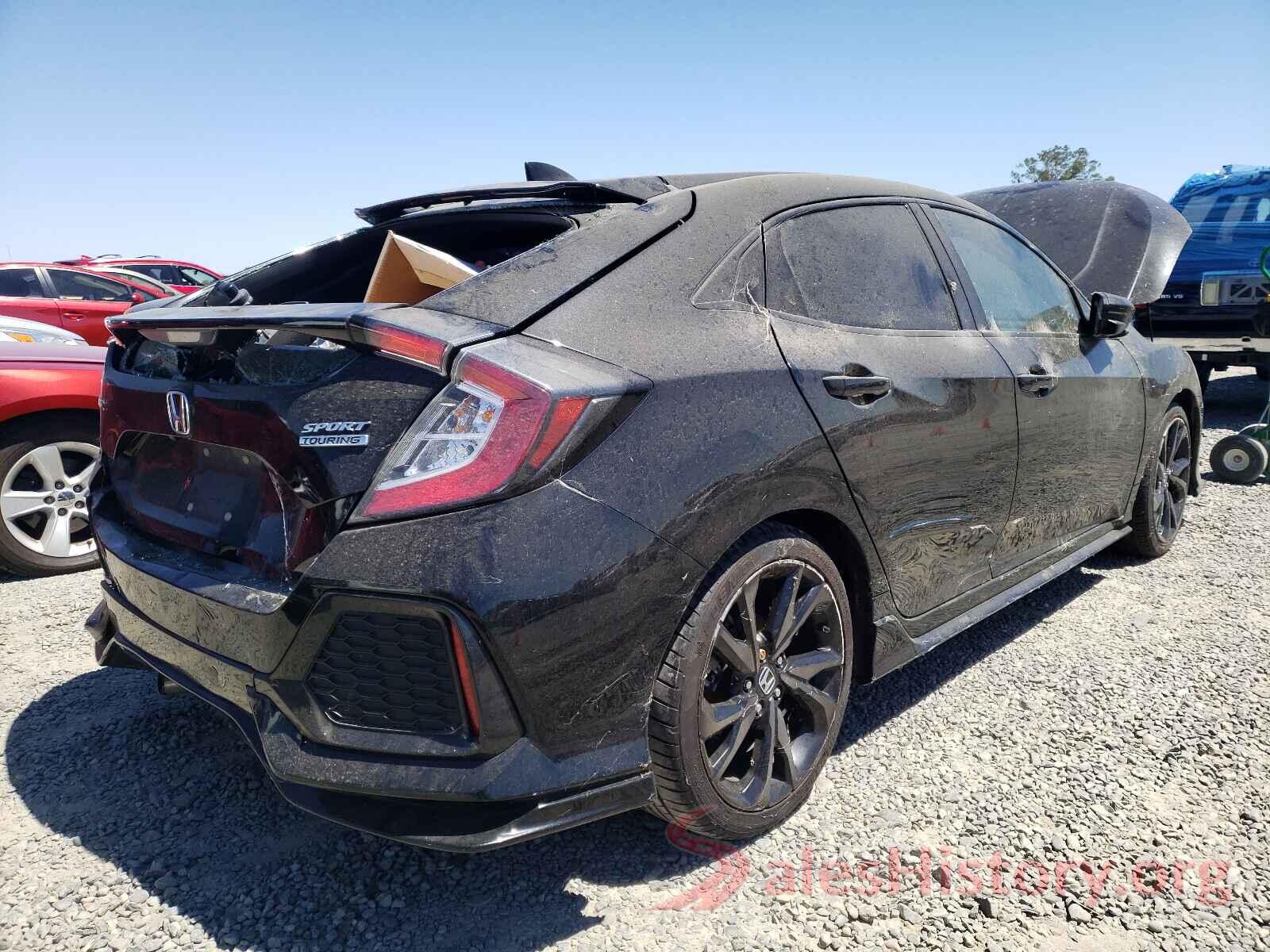 SHHFK7H94HU416337 2017 HONDA CIVIC