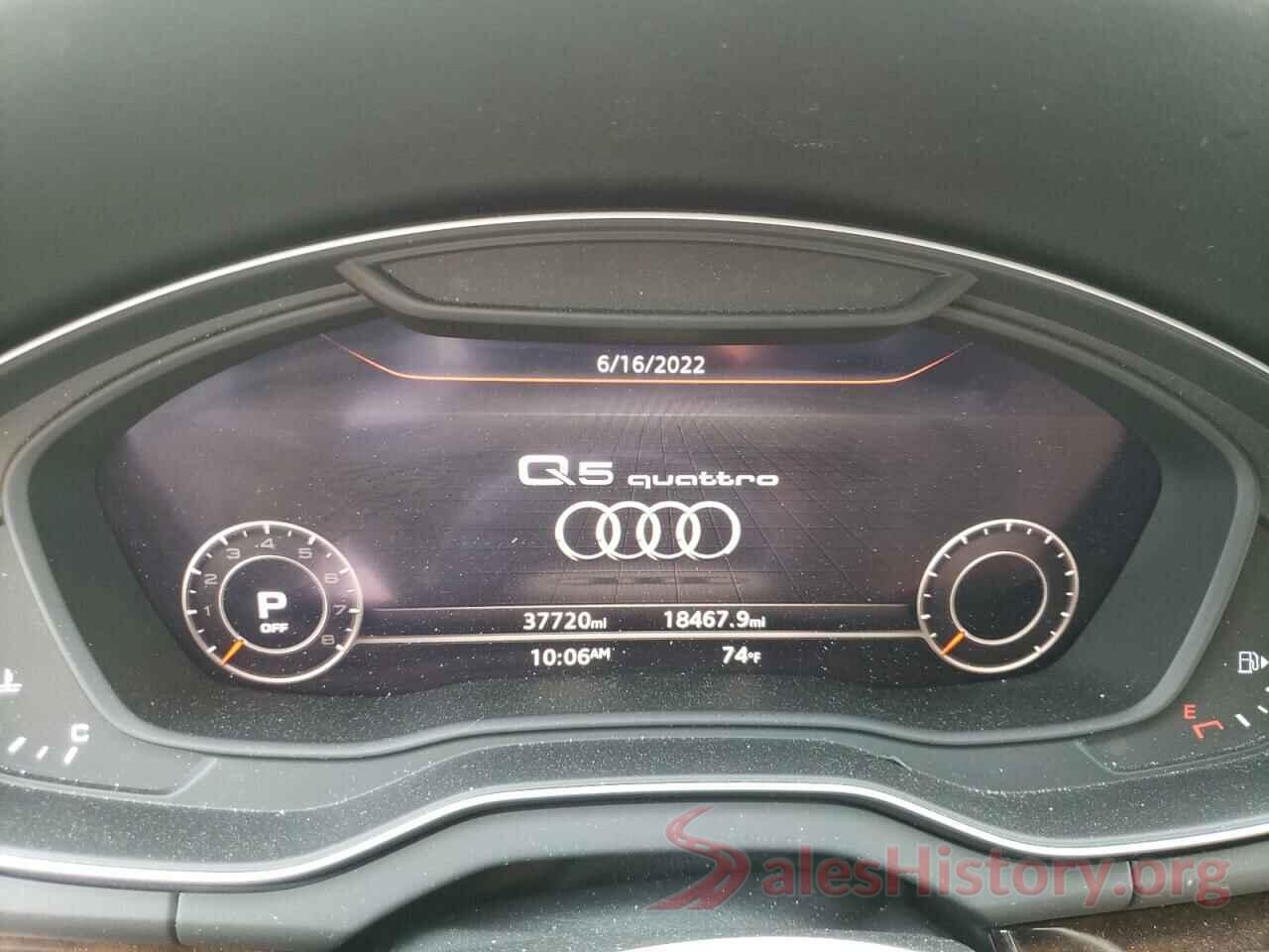 WA1BNAFYXJ2206391 2018 AUDI Q5