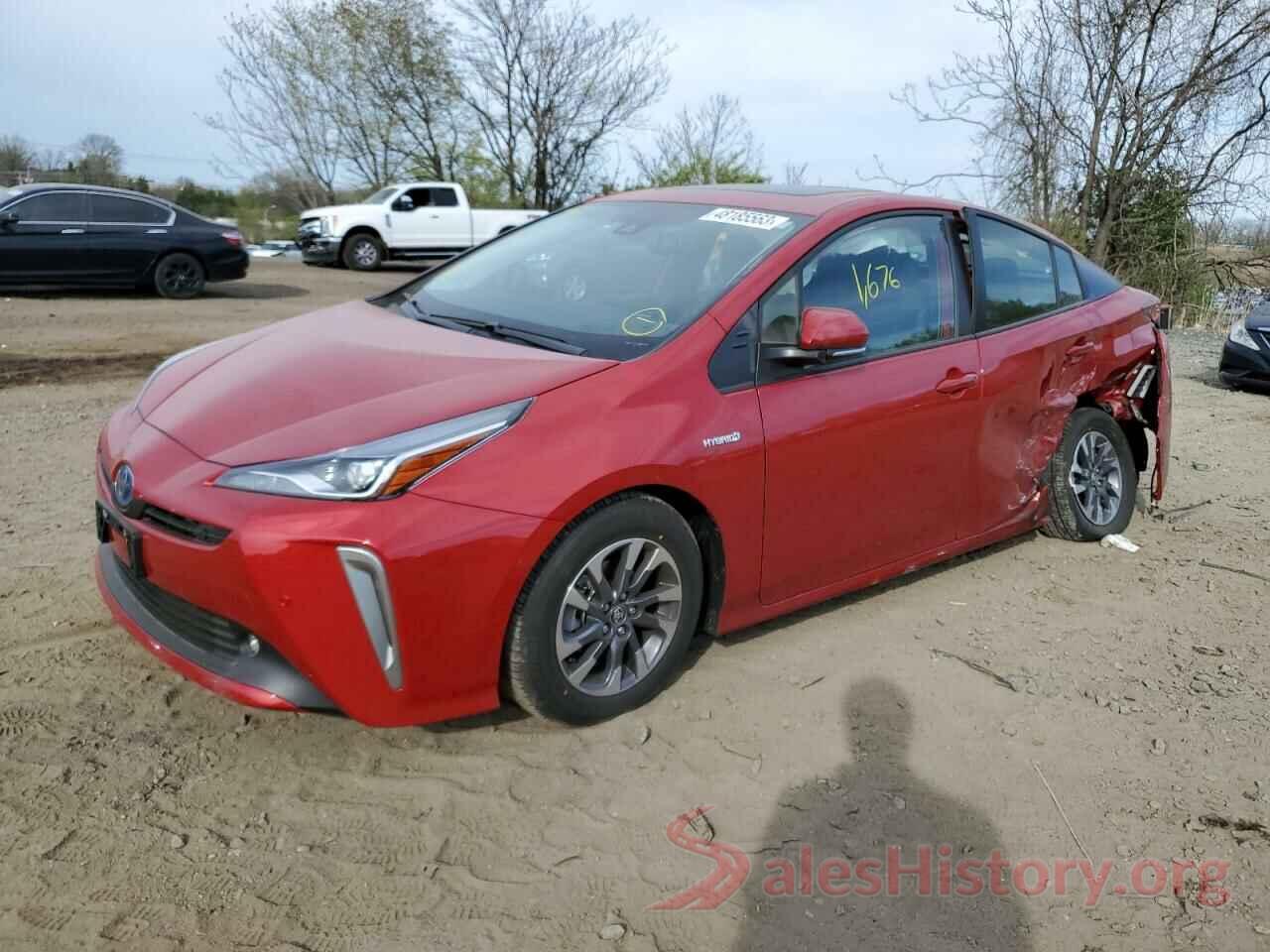 JTDKAMFU9N3187588 2022 TOYOTA PRIUS NIGH