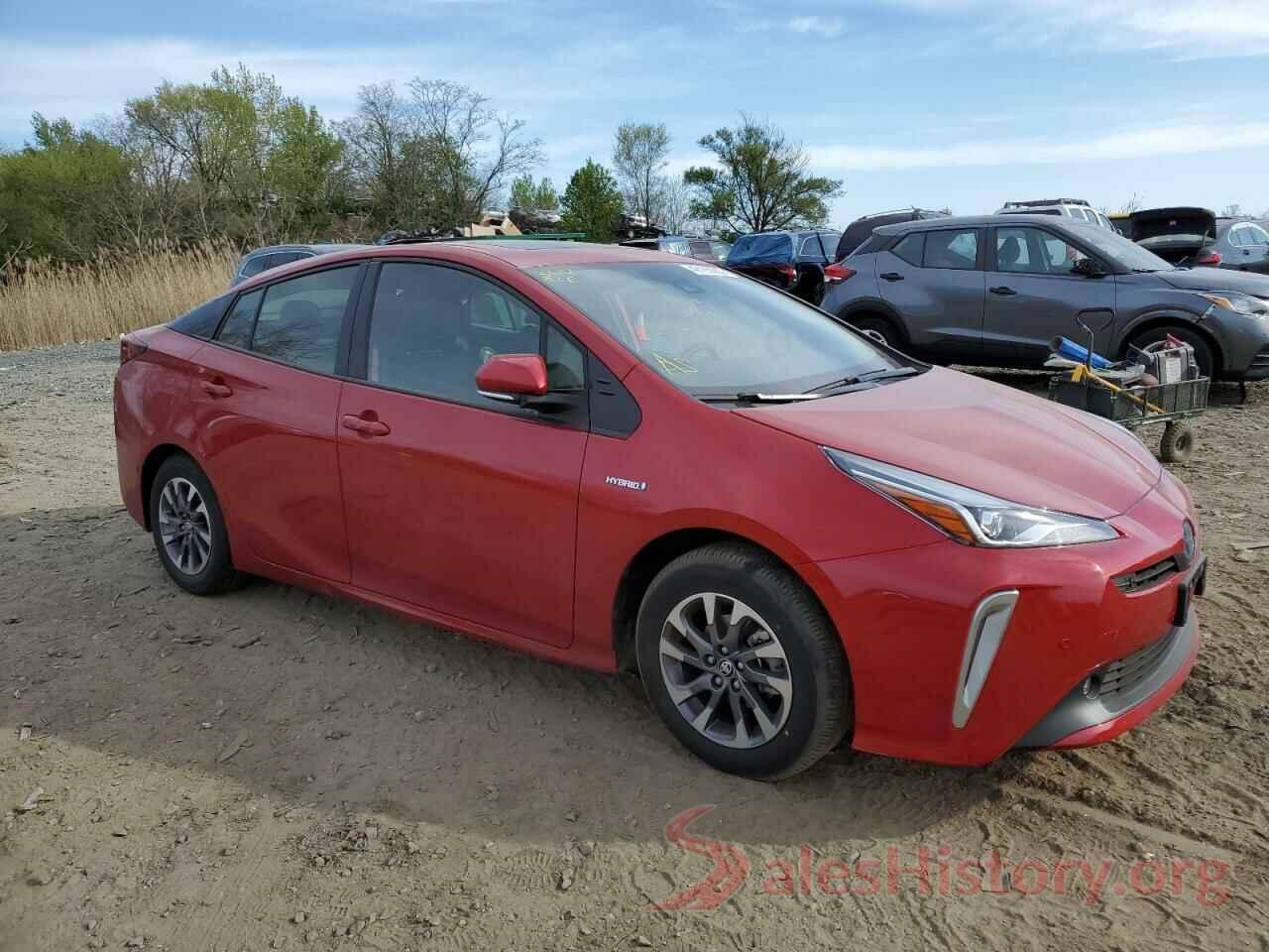 JTDKAMFU9N3187588 2022 TOYOTA PRIUS NIGH