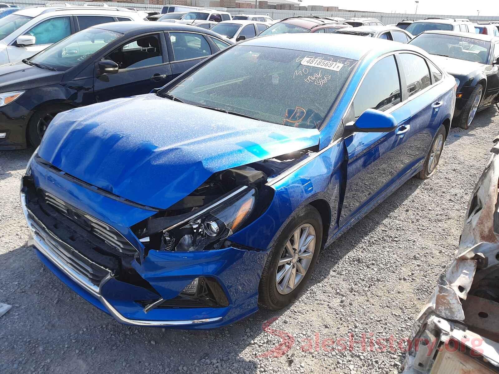 5NPE24AF4KH760559 2019 HYUNDAI SONATA