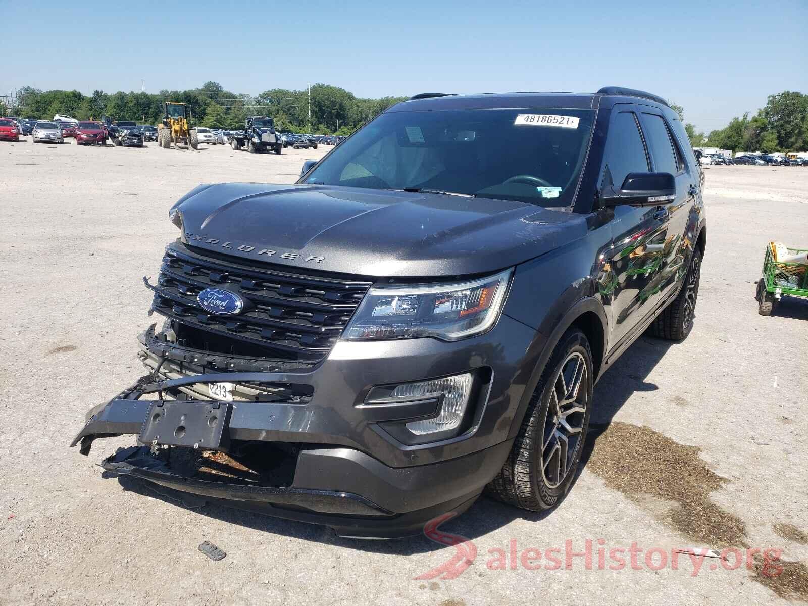 1FM5K8GT3GGD27343 2016 FORD EXPLORER