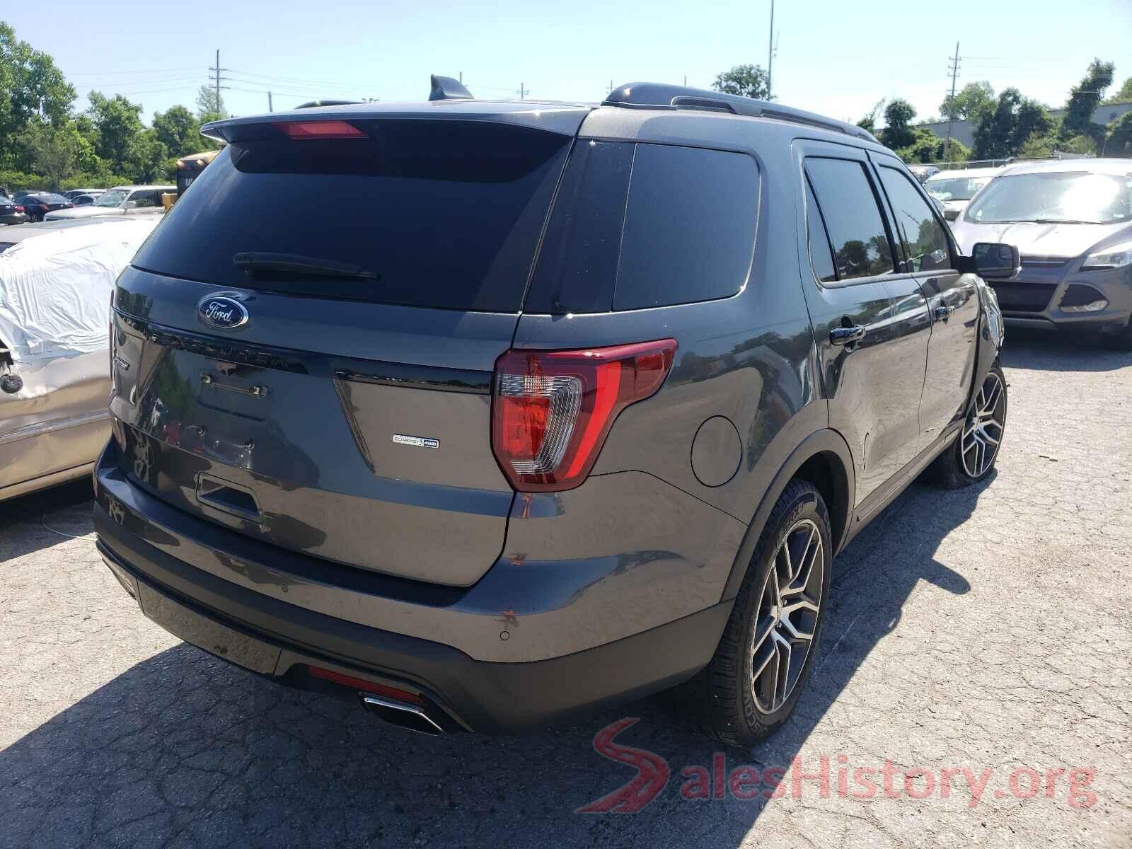 1FM5K8GT3GGD27343 2016 FORD EXPLORER