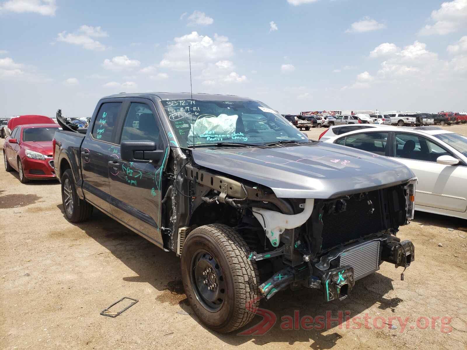 1FTEW1CP7MFA50710 2021 FORD F-150