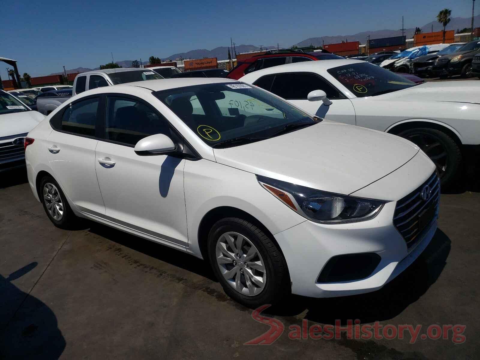 3KPC24A30KE067991 2019 HYUNDAI ACCENT