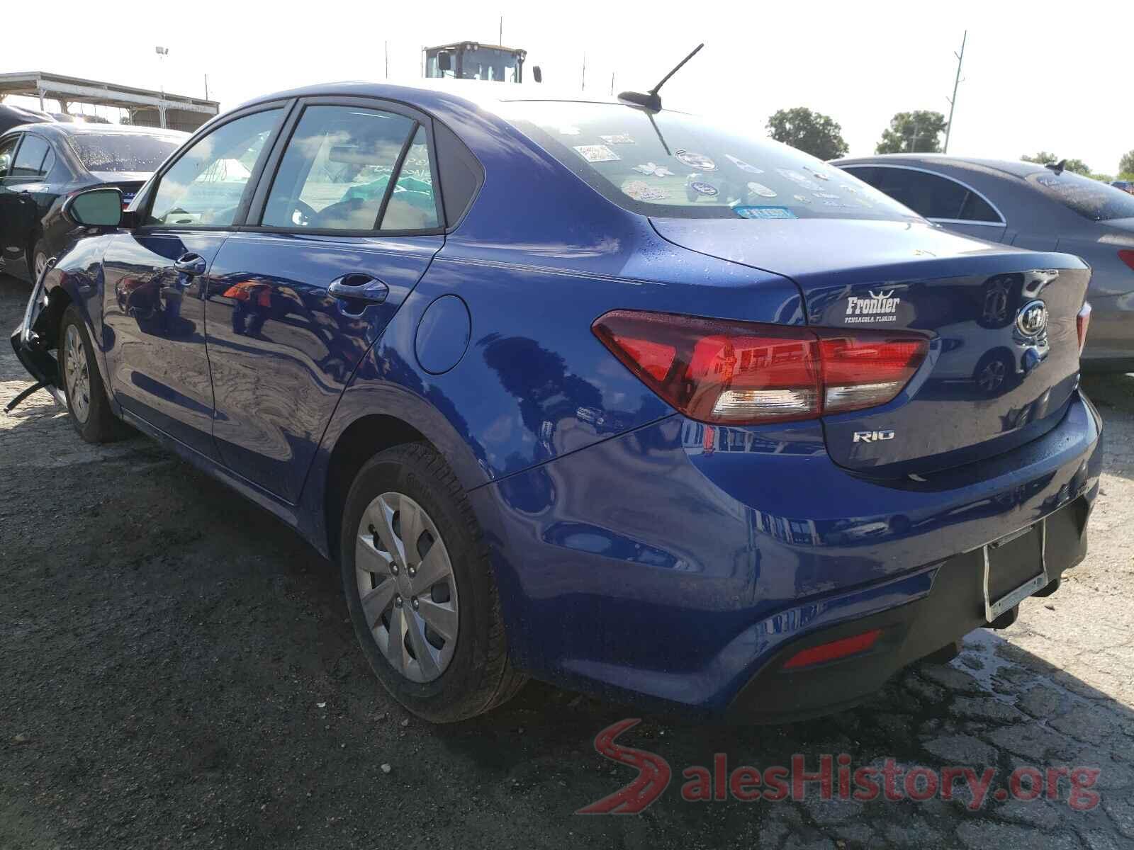 3KPA24AB1KE201082 2019 KIA RIO