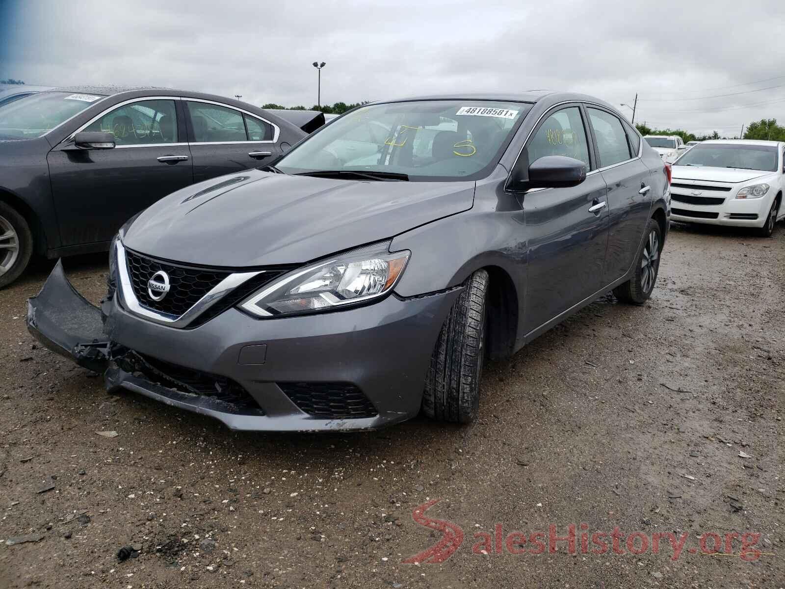 3N1AB7APXKY368457 2019 NISSAN SENTRA