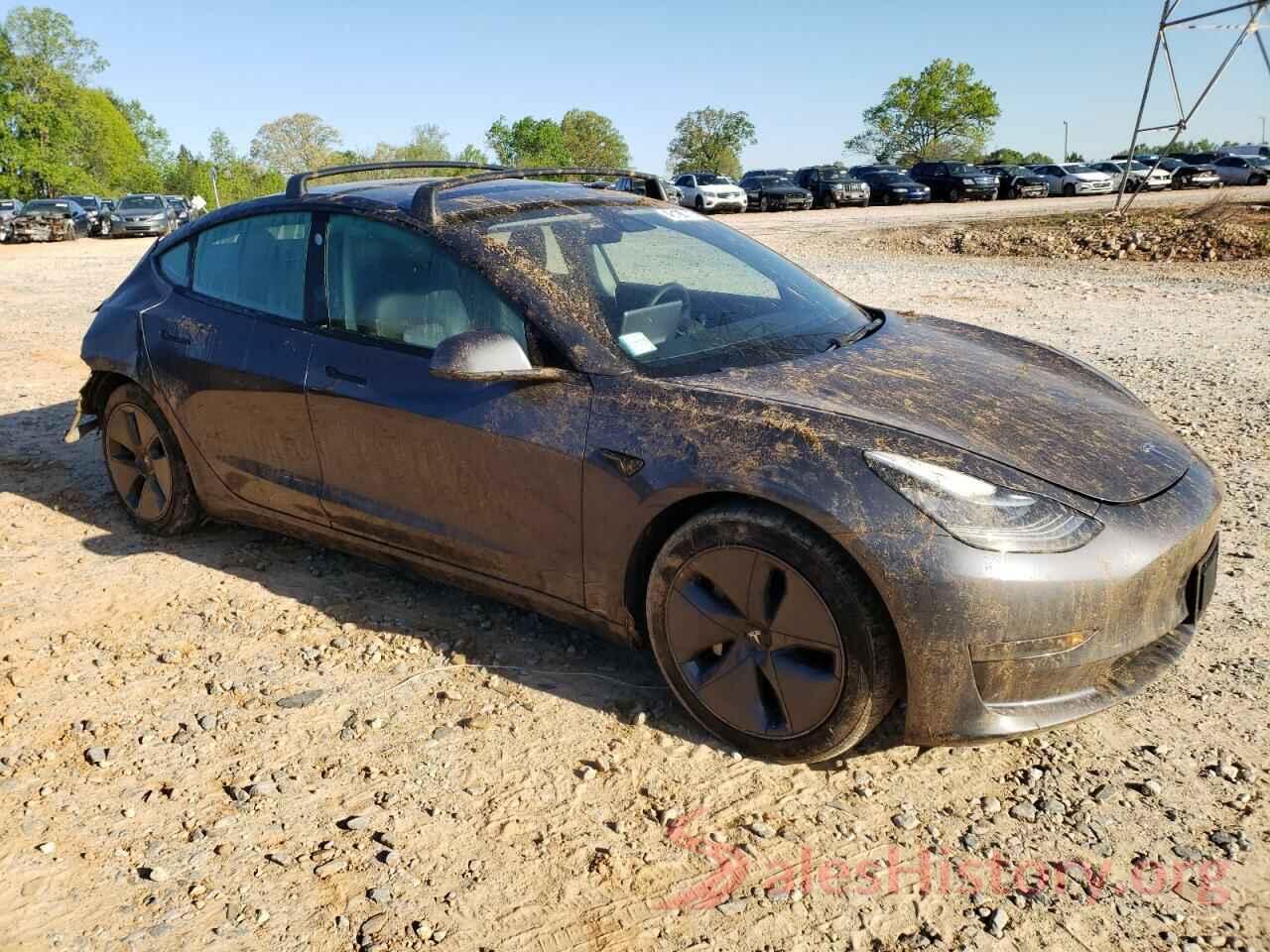 5YJ3E1EA8MF854036 2021 TESLA MODEL 3