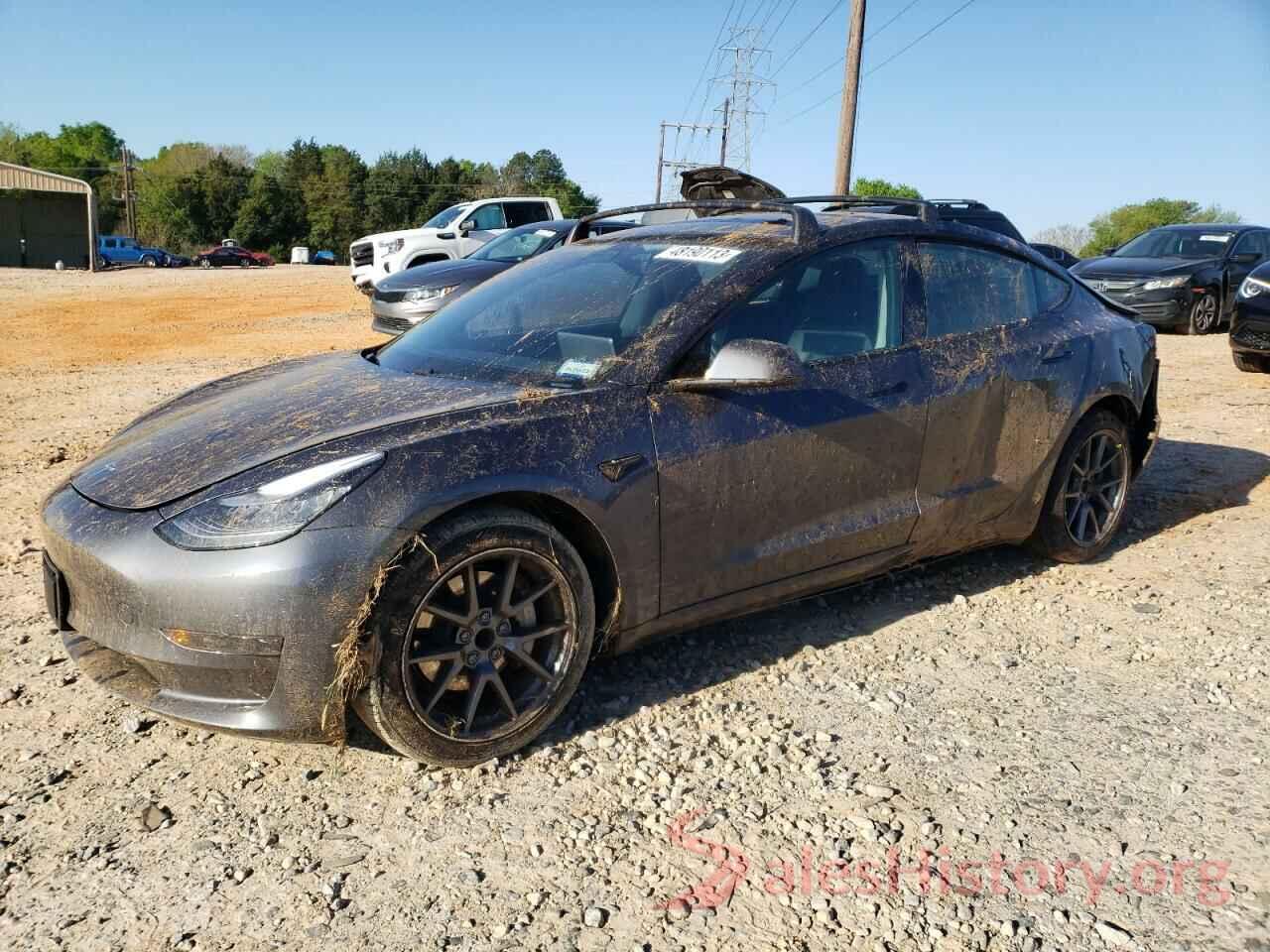 5YJ3E1EA8MF854036 2021 TESLA MODEL 3