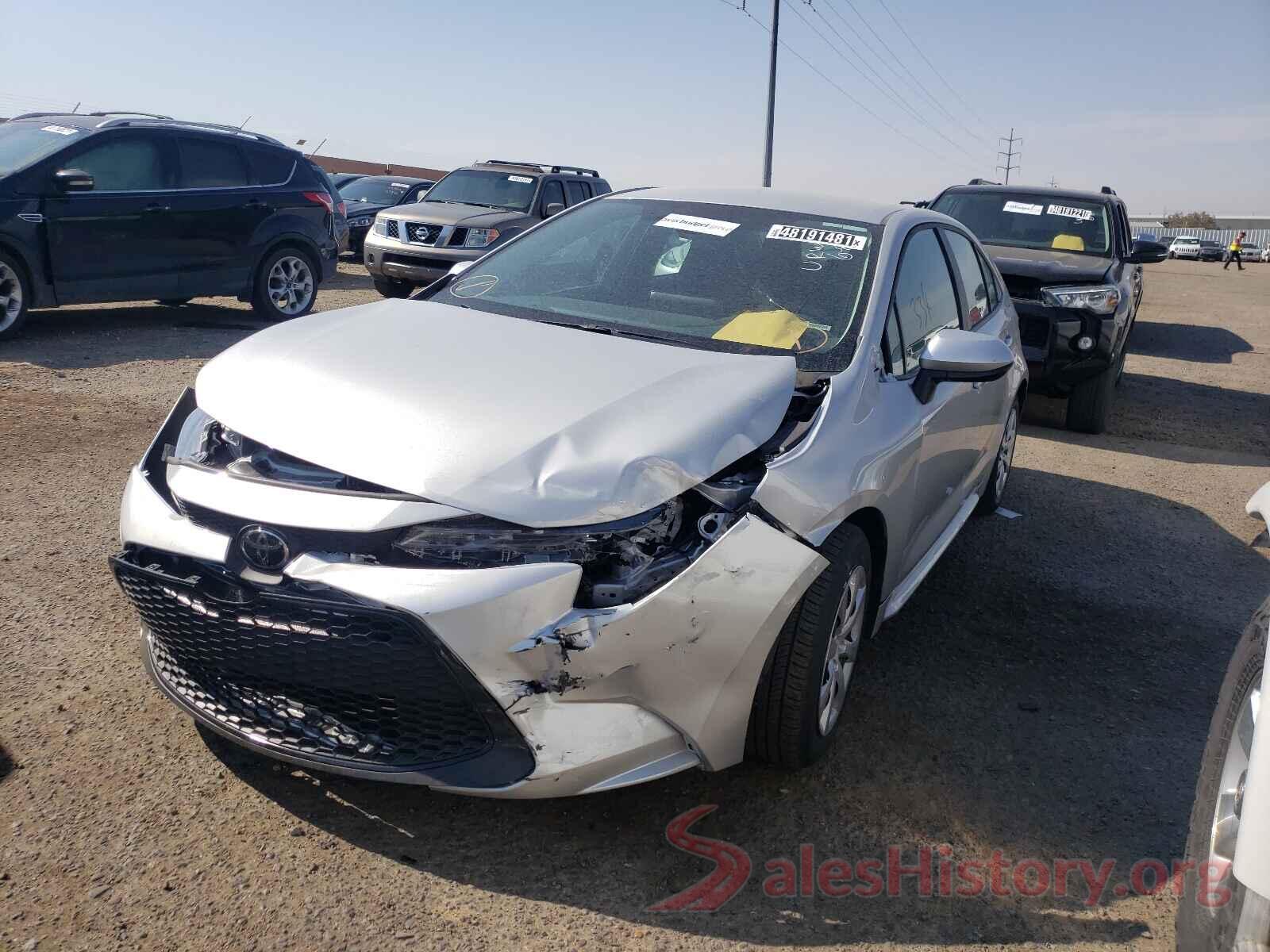 5YFEPMAE1MP244920 2021 TOYOTA COROLLA