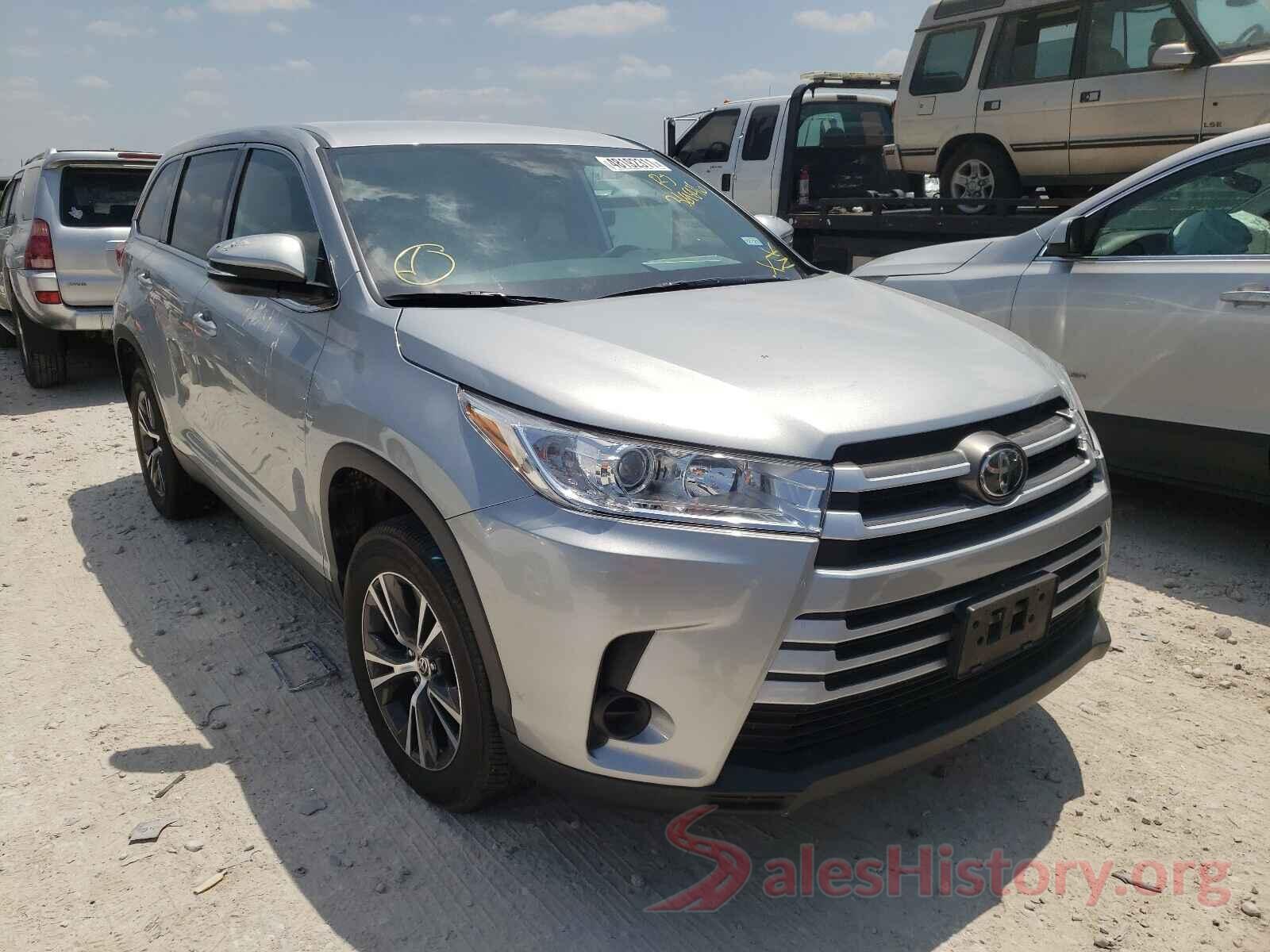 5TDZZRFH4KS369846 2019 TOYOTA HIGHLANDER