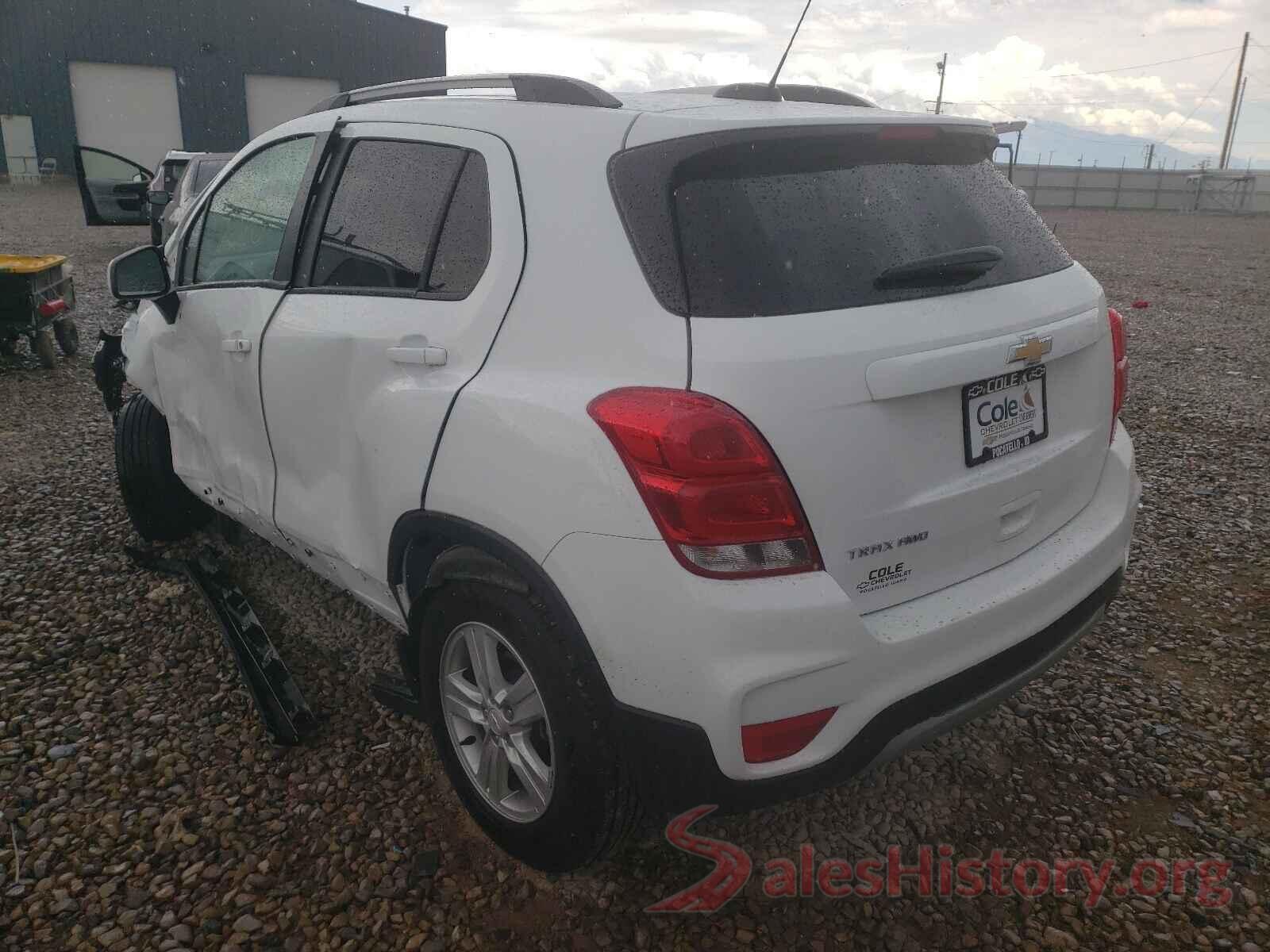 KL7CJPSB2MB305735 2021 CHEVROLET TRAX