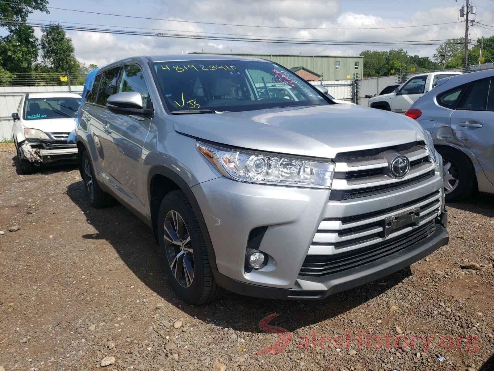 5TDBZRFHXKS958367 2019 TOYOTA HIGHLANDER