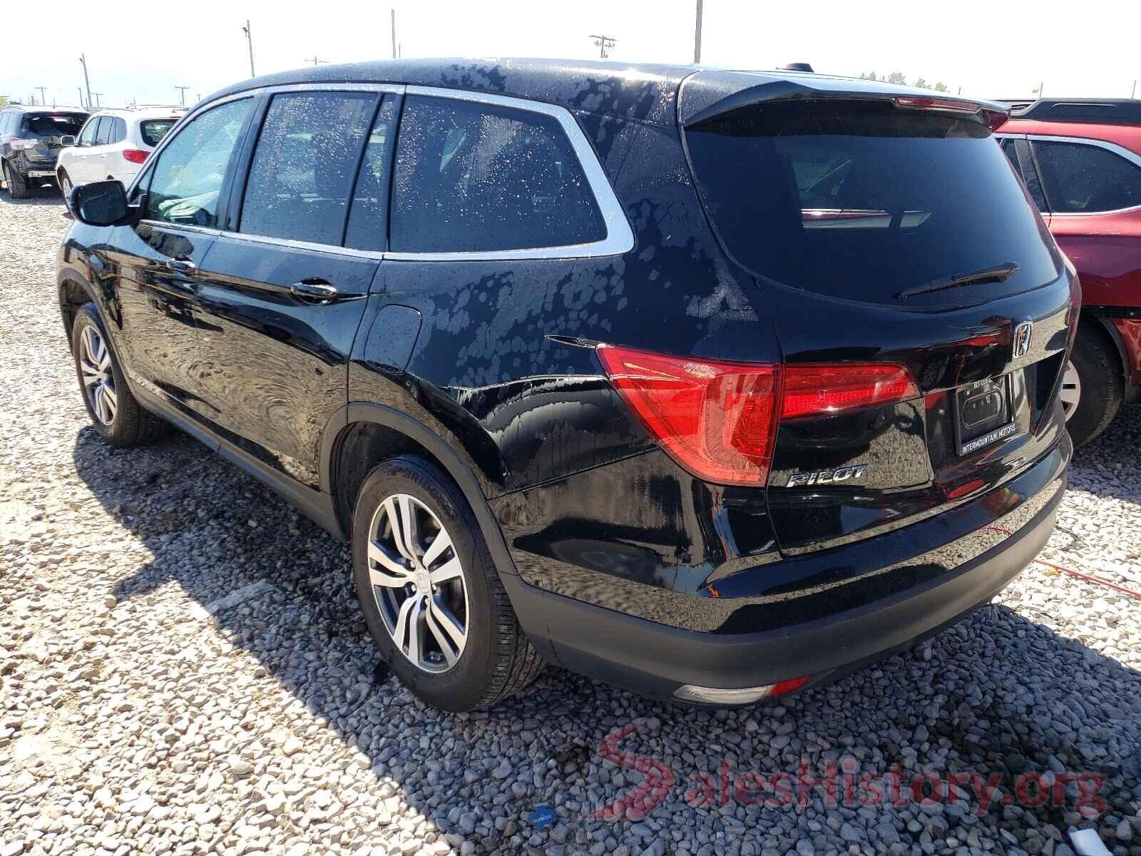 5FNYF6H82GB020969 2016 HONDA PILOT