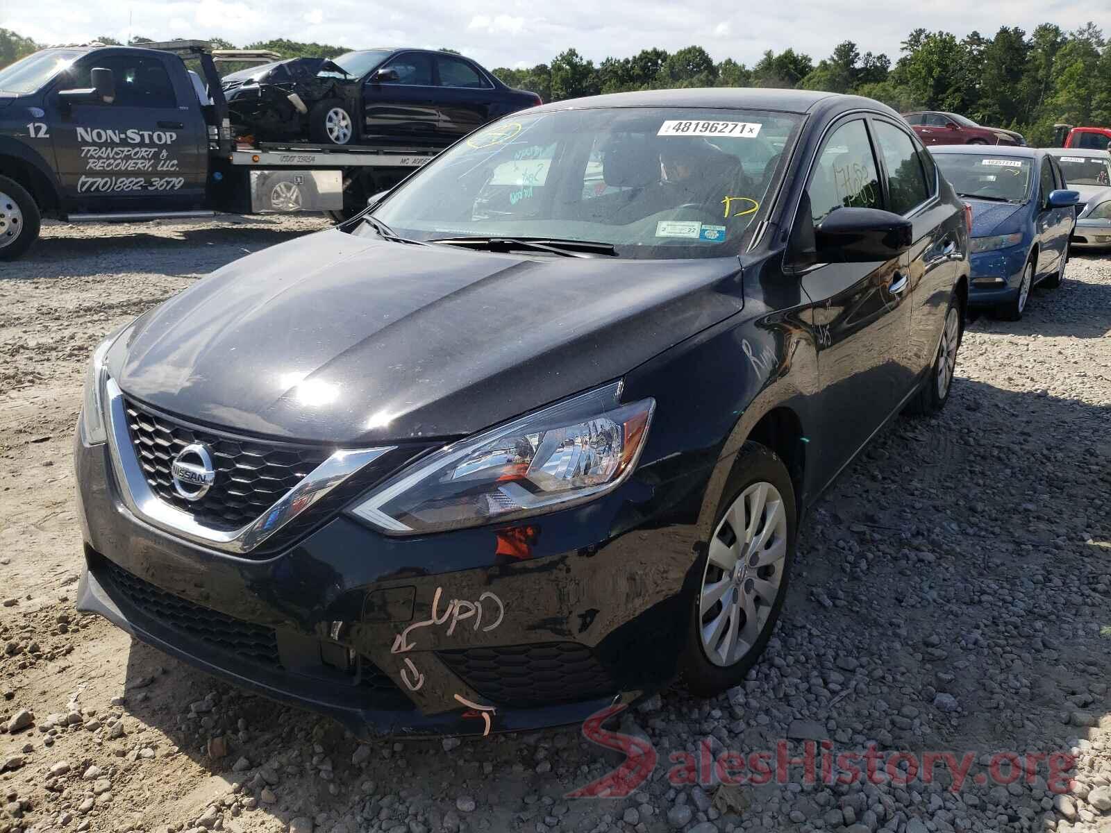 3N1AB7APXKY217988 2019 NISSAN SENTRA