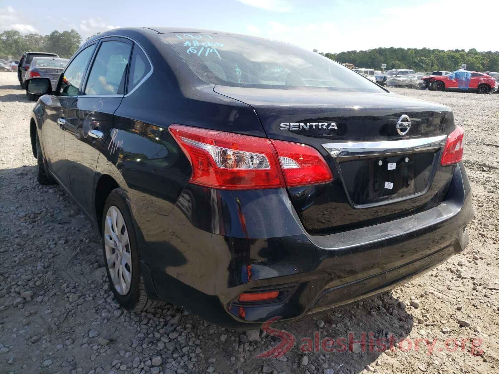 3N1AB7APXKY217988 2019 NISSAN SENTRA