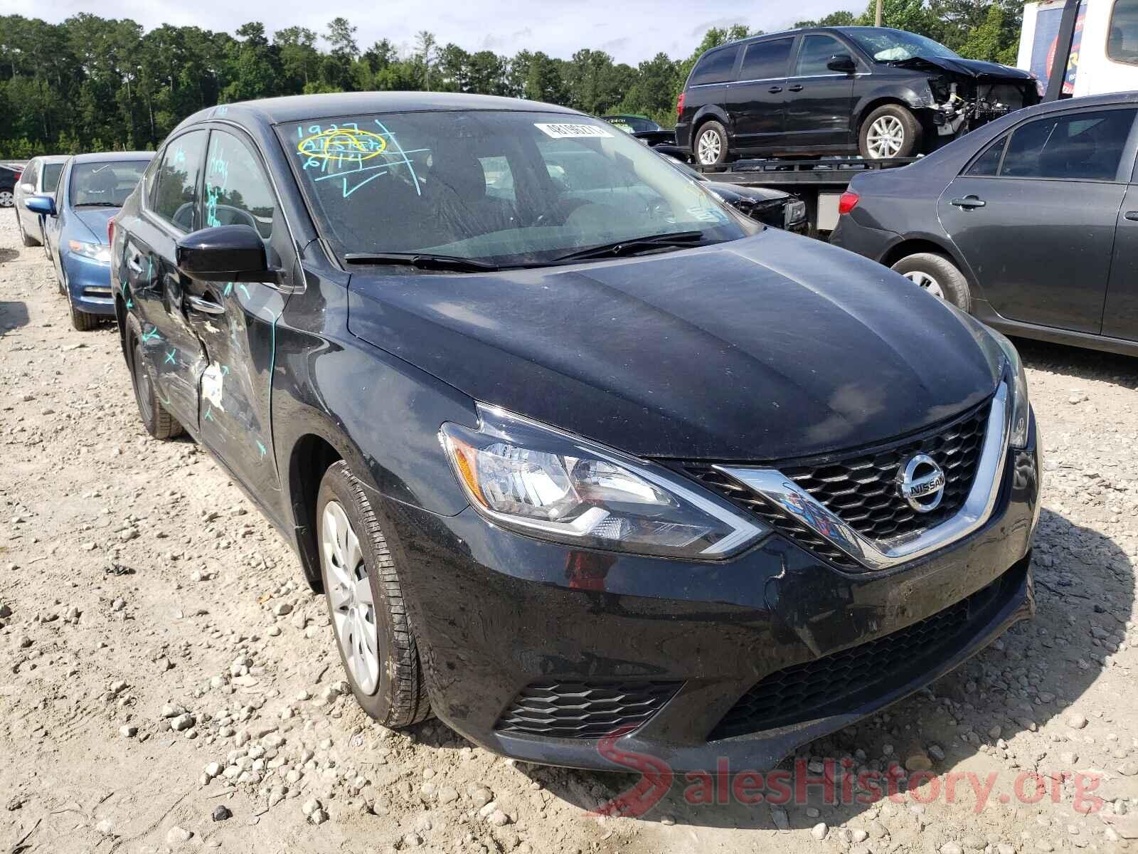 3N1AB7APXKY217988 2019 NISSAN SENTRA