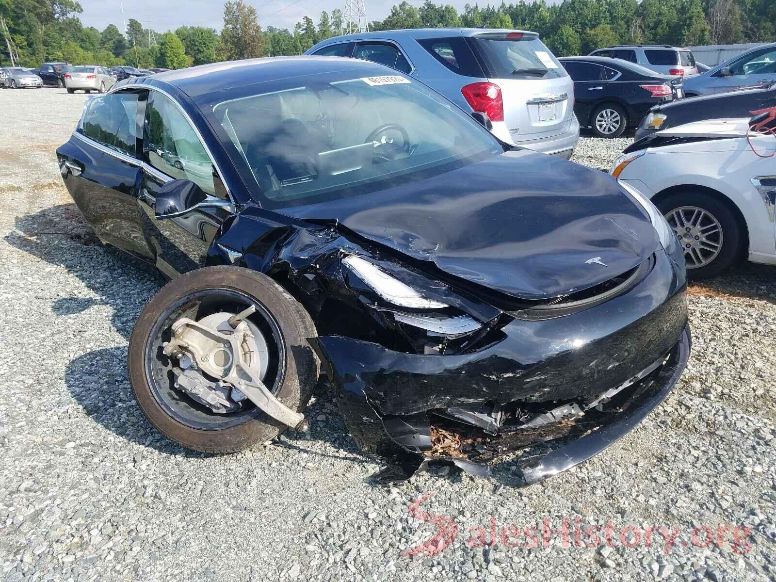 5YJ3E1EAXJF122888 2018 TESLA MODEL 3