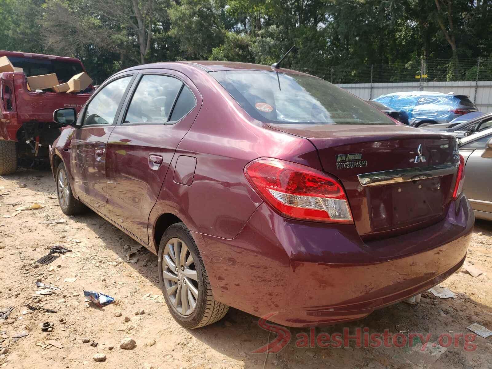 ML32F3FJ9JHF09344 2018 MITSUBISHI MIRAGE