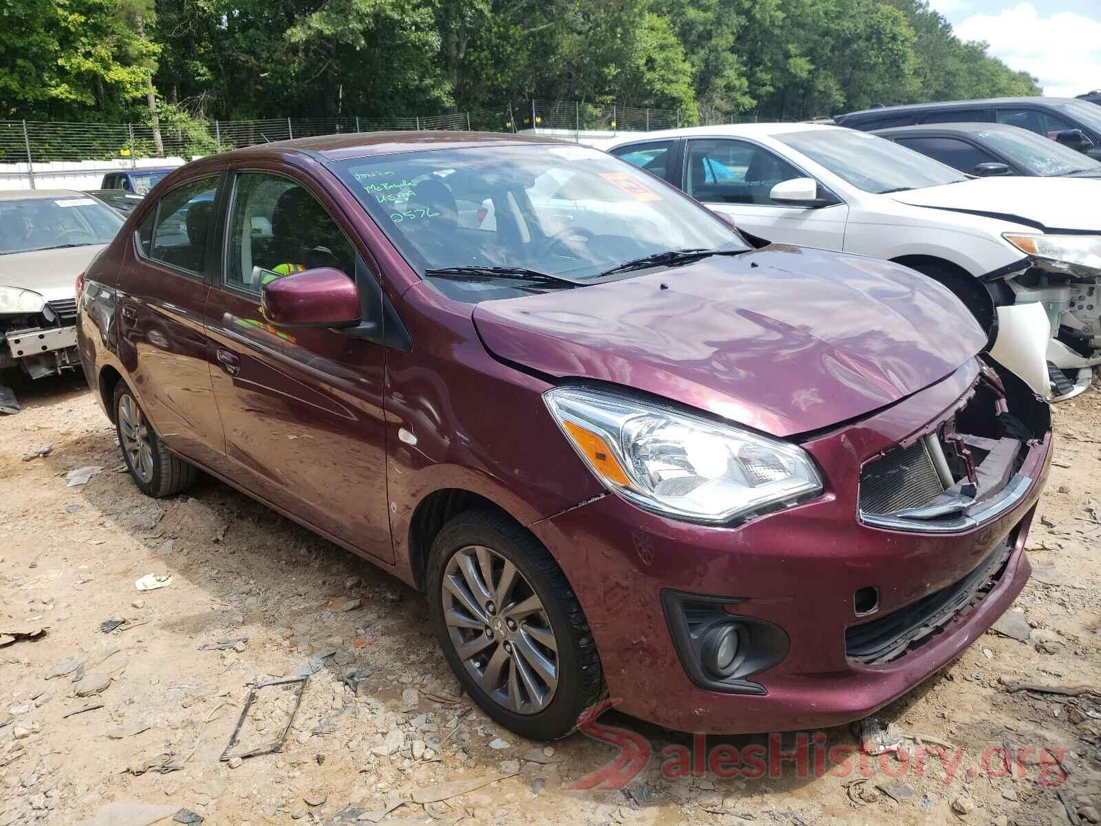 ML32F3FJ9JHF09344 2018 MITSUBISHI MIRAGE