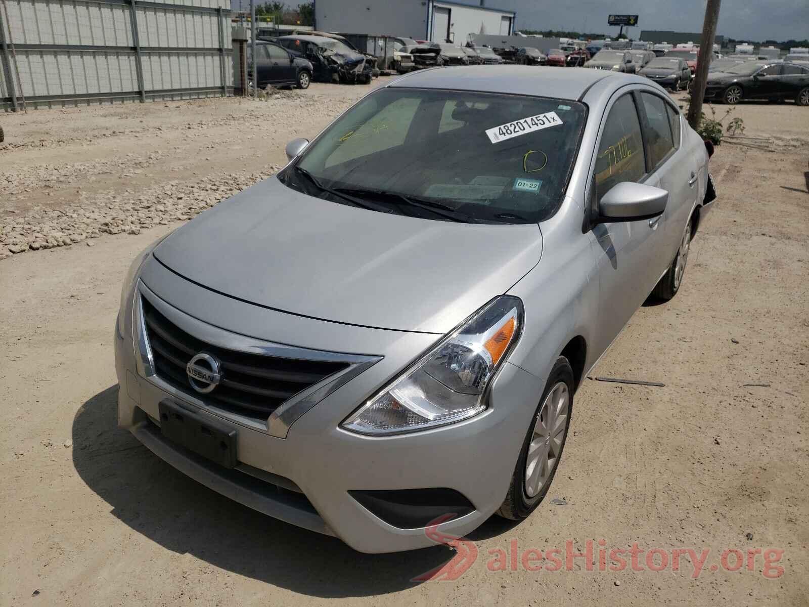 3N1CN7APXHK443816 2017 NISSAN VERSA