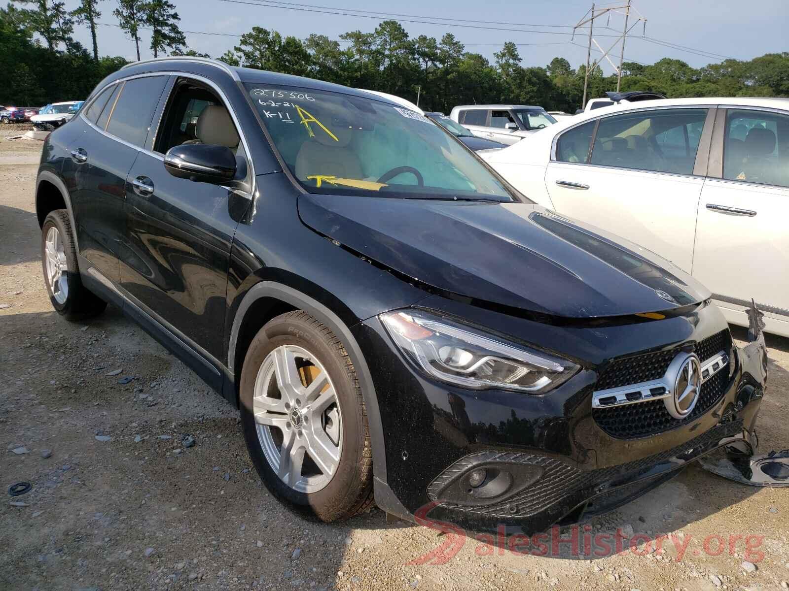 W1N4N4GB9MJ275506 2021 MERCEDES-BENZ GLA-CLASS