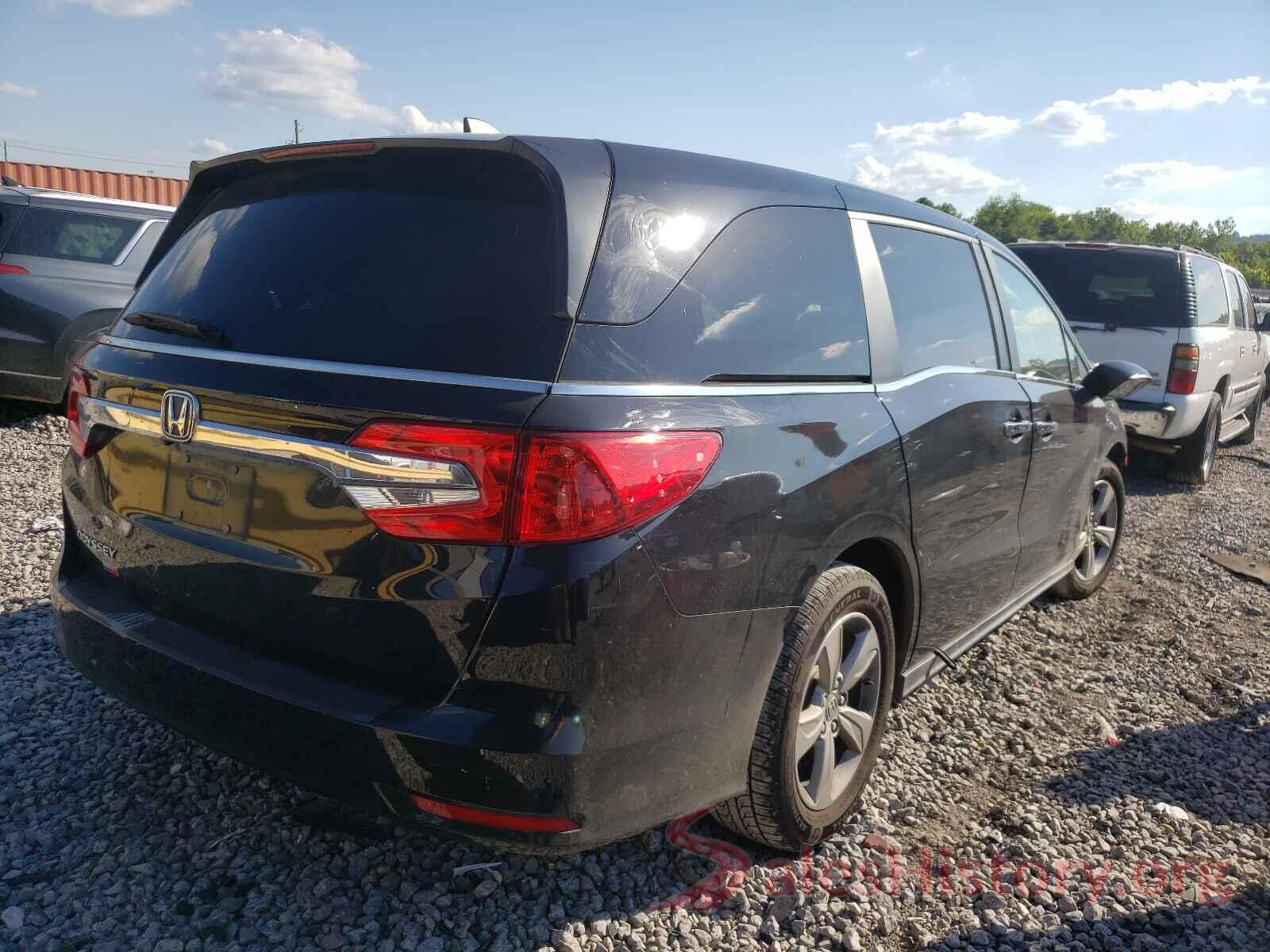 5FNRL6H70KB013662 2019 HONDA ODYSSEY