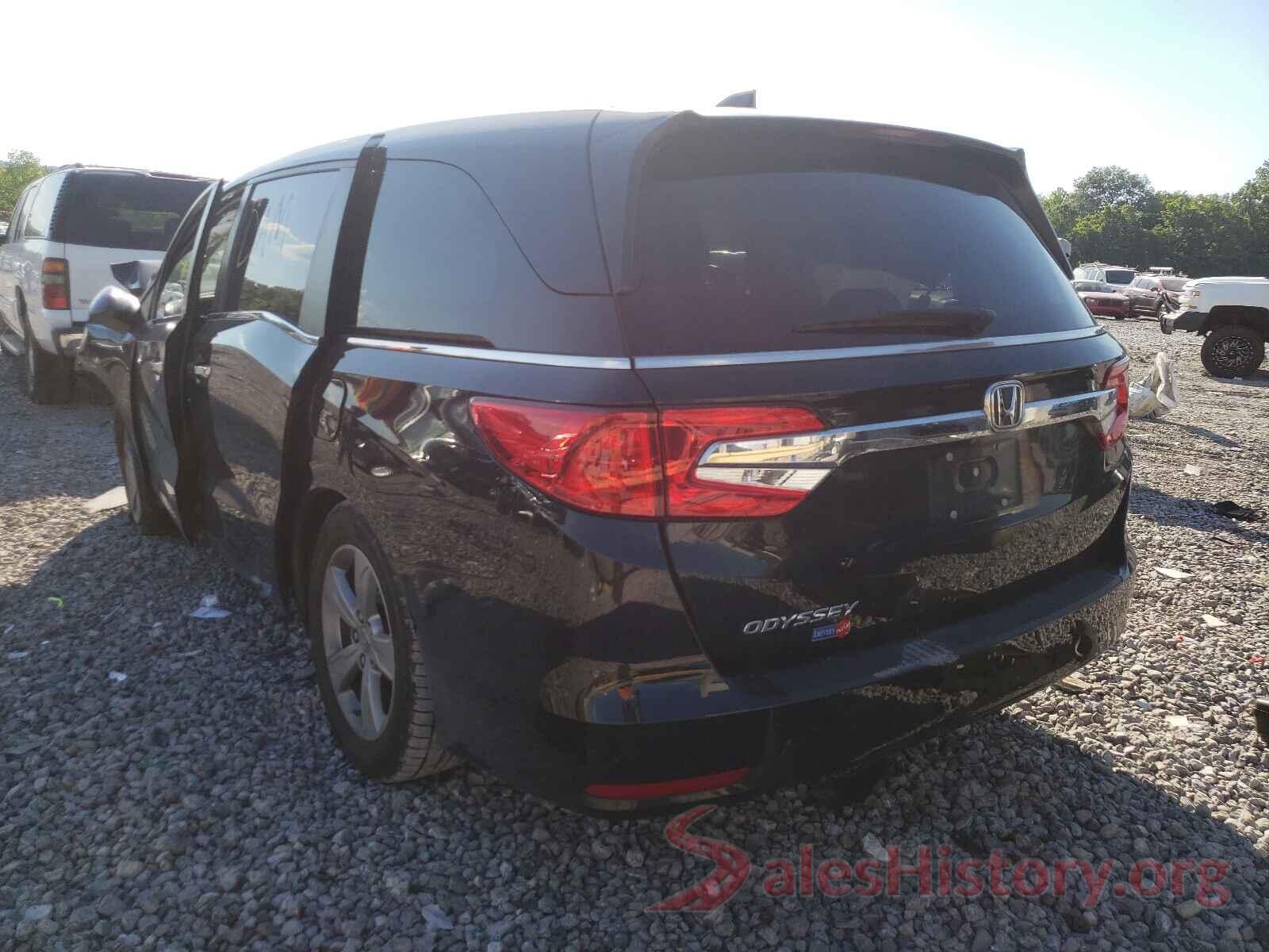 5FNRL6H70KB013662 2019 HONDA ODYSSEY