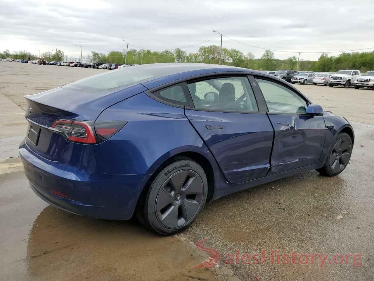 5YJ3E1EAXNF371536 2022 TESLA MODEL 3