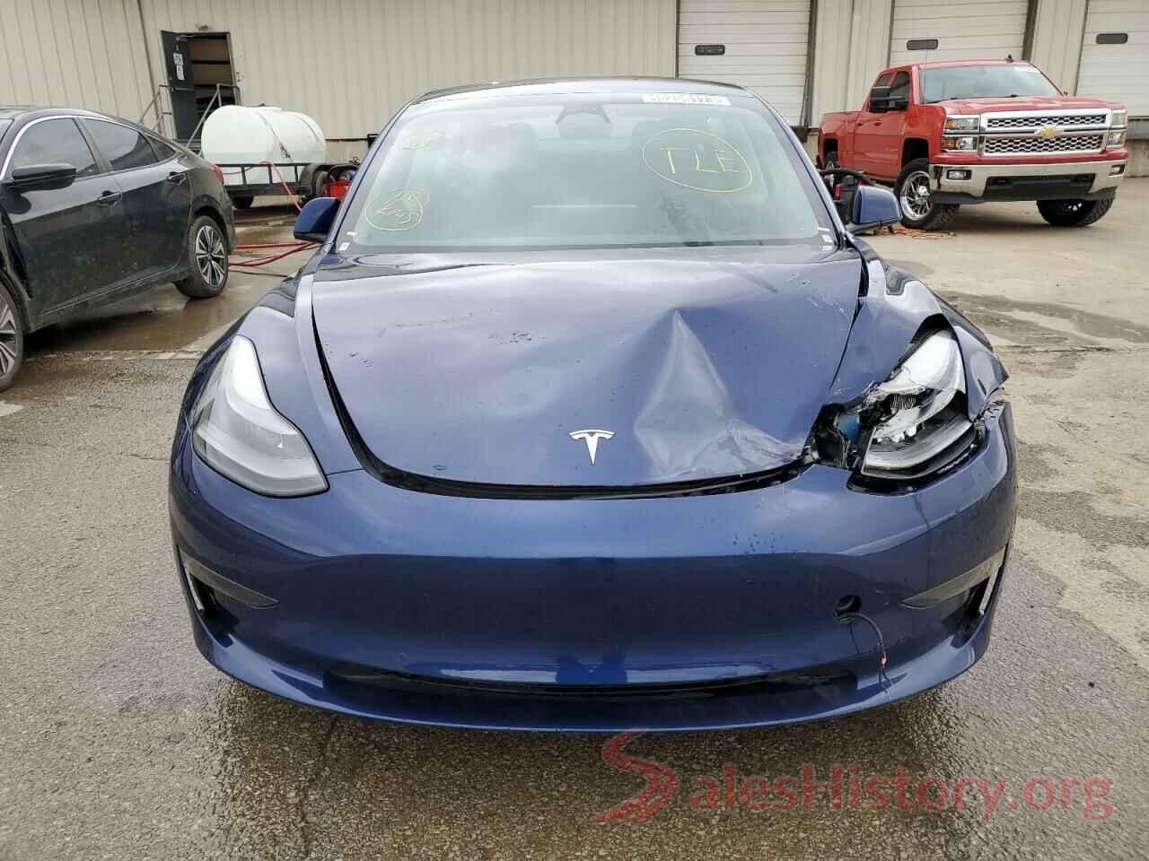 5YJ3E1EAXNF371536 2022 TESLA MODEL 3