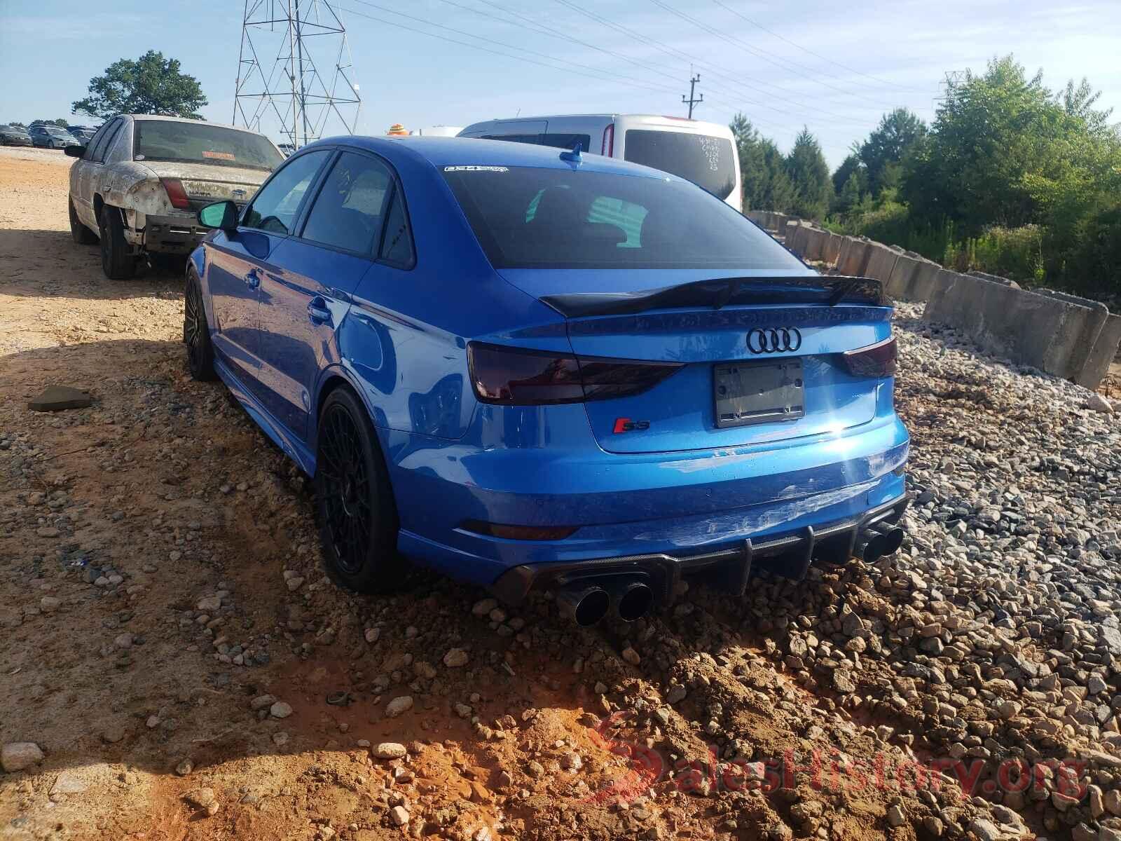 WAUB1GFF3J1015367 2018 AUDI S3