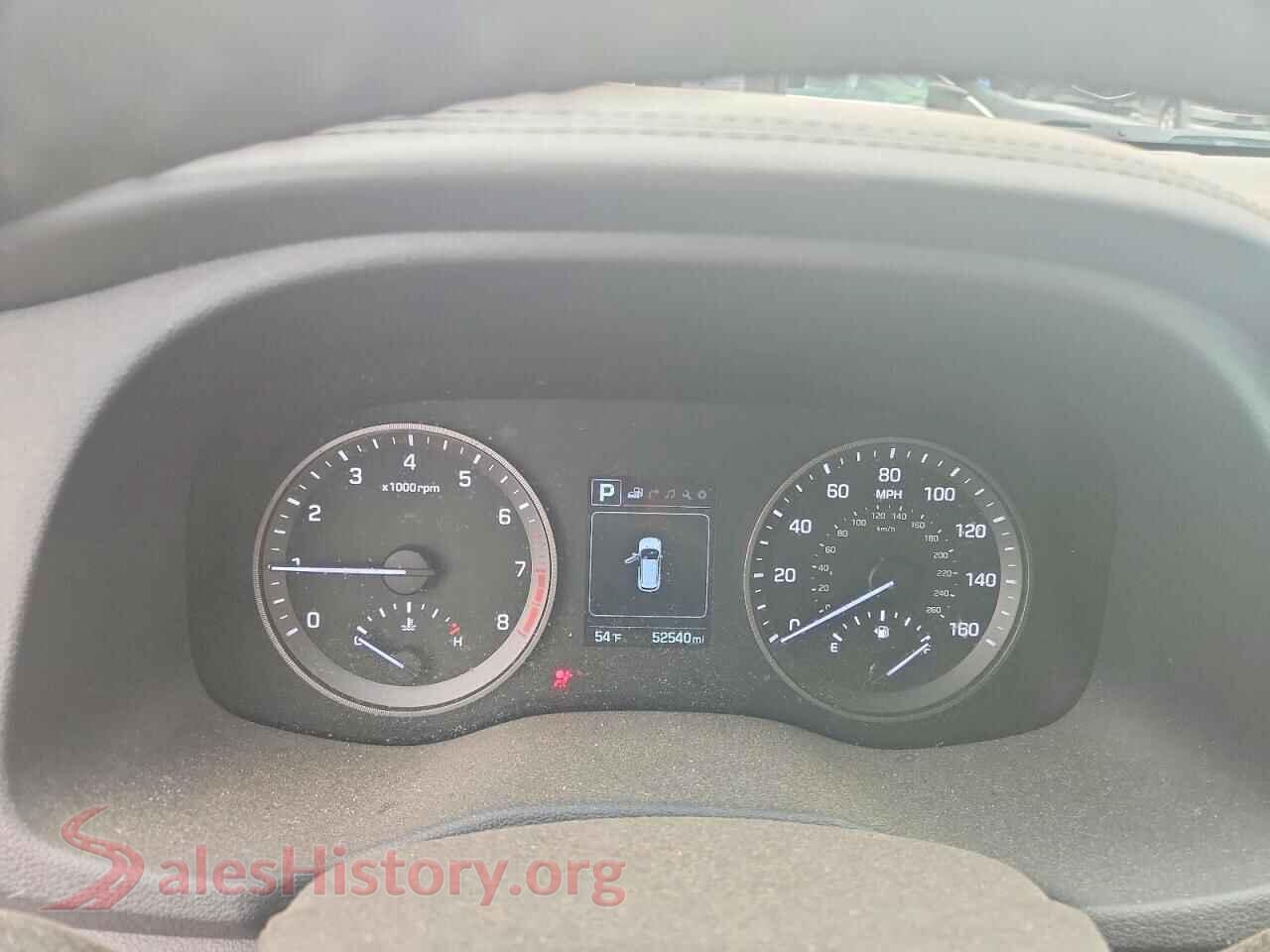 2017 HYUNDAI TUCSON VIN KM8J3CA22HU302547, interior center console
