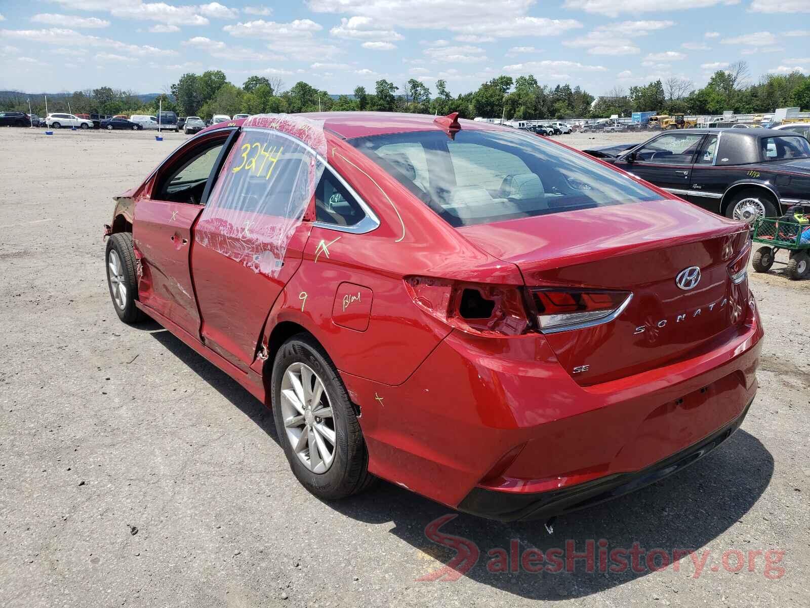 5NPE24AFXKH798734 2019 HYUNDAI SONATA